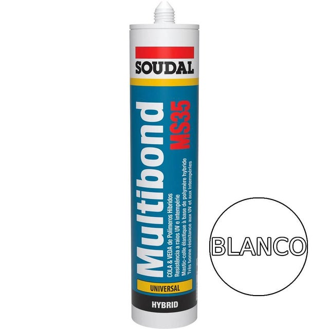 SELLADOR ADHESIVO POLÍMERO MULTIBOND MS35 BLANCO 290 ML