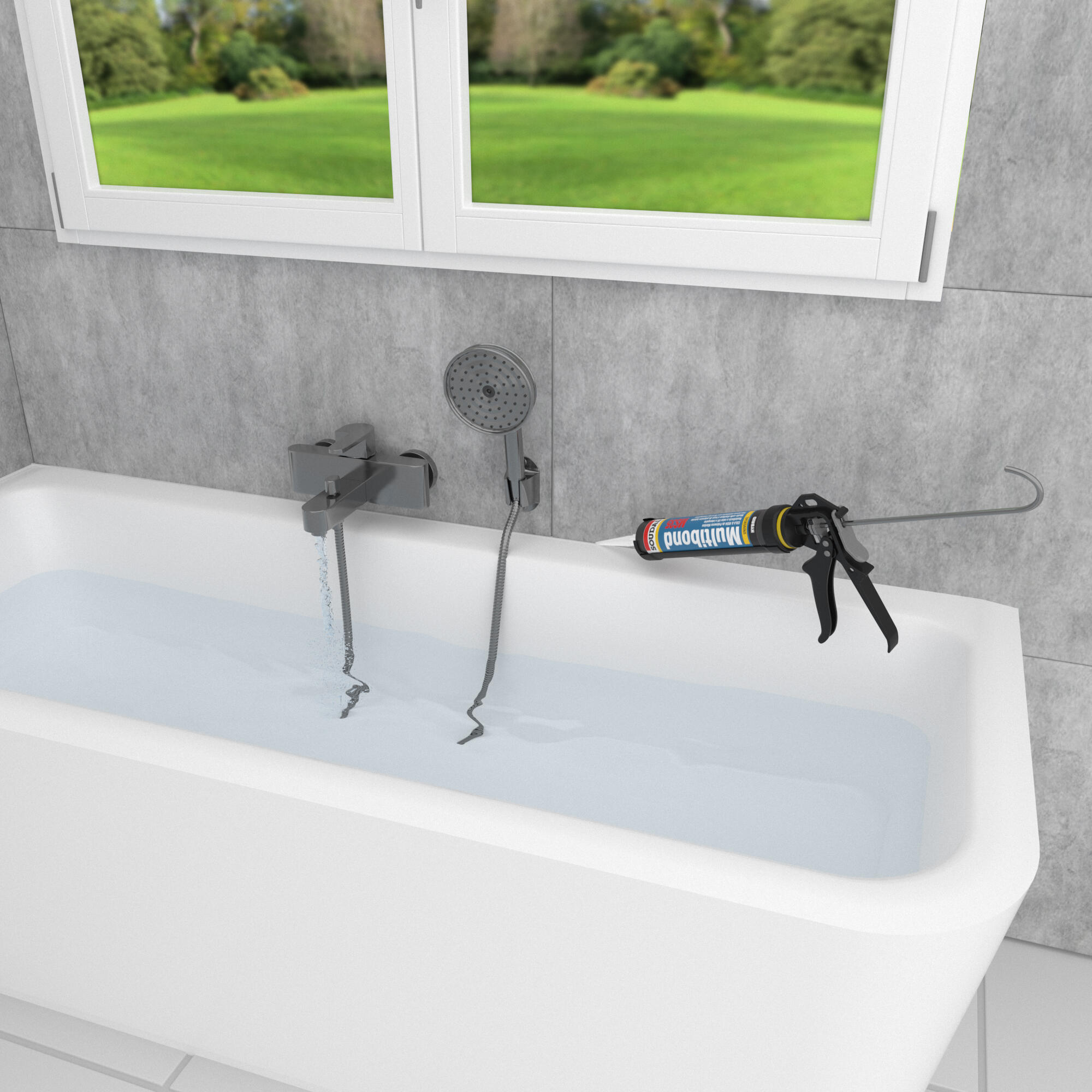 sellado zonas húmedas Soudal Obramat - 1