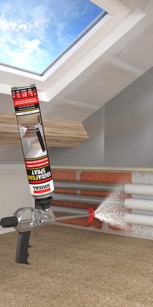 espuma proyectable soudal obramat pistola