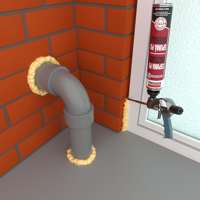 espuma multiusos soudal obramat relleno