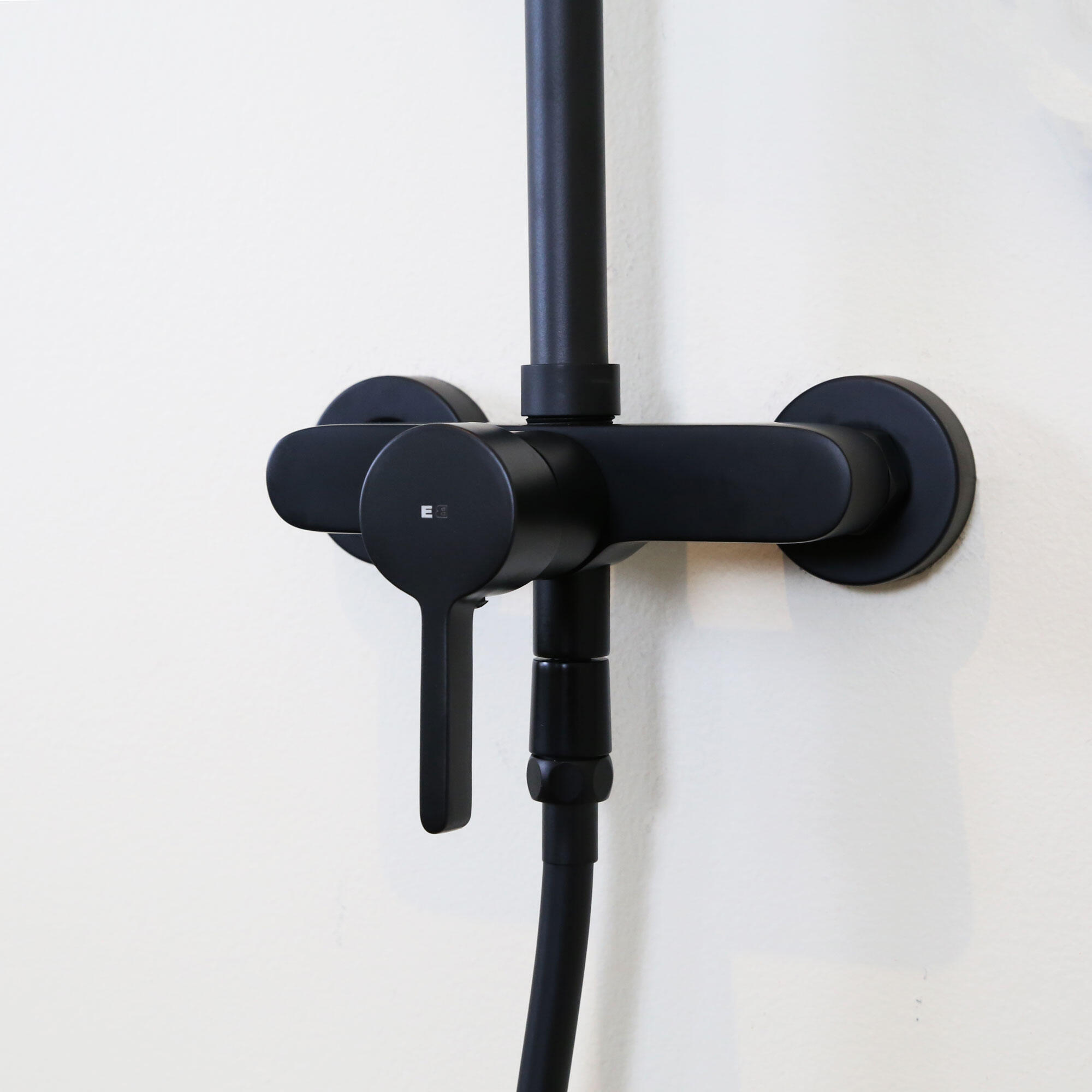 Columna de ducha monomando ESSEBAGNO Target negro - 5
