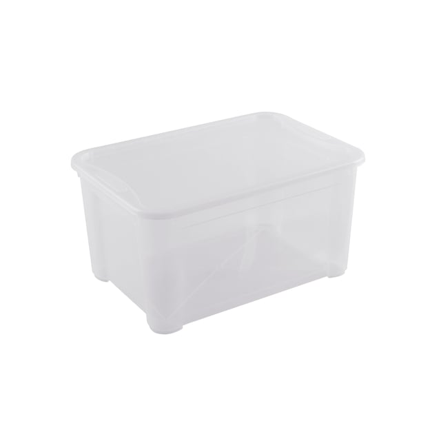 Contenitore T Box L 45LT L 55.5 x H 28.5 x P 39 cm trasparente