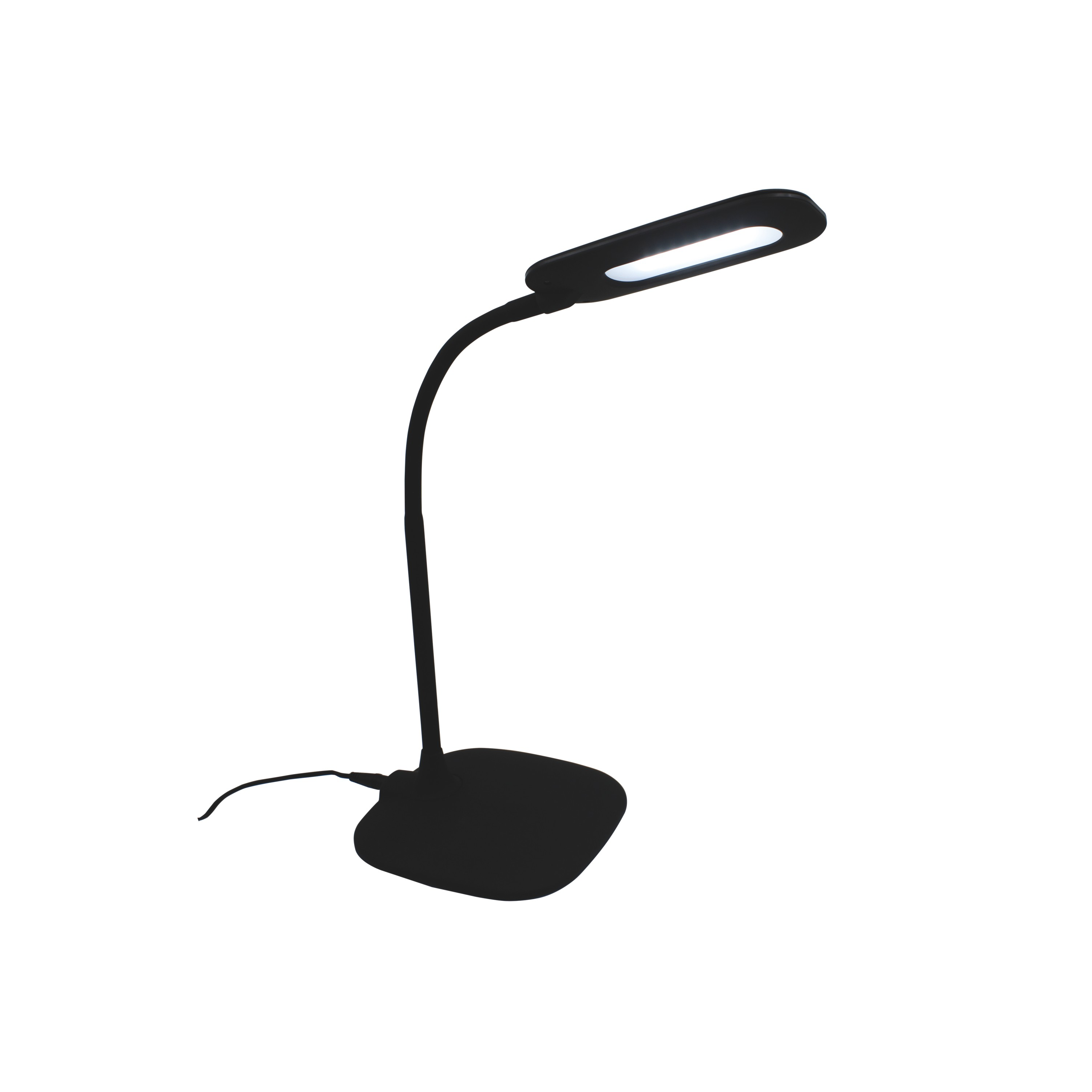 Flexo led inspire mei negro 710 lm 6500k flexible y táctil 3 intensidades de luz