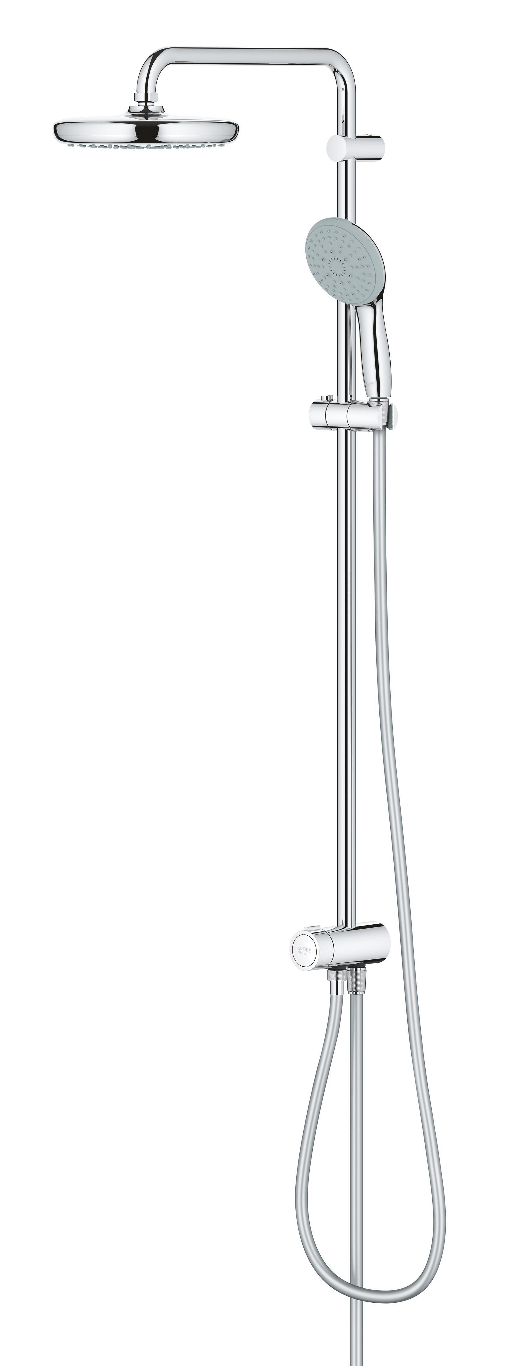 Colonna Doccia Con Deviatore Vitalio Start Clova 210 Cromo