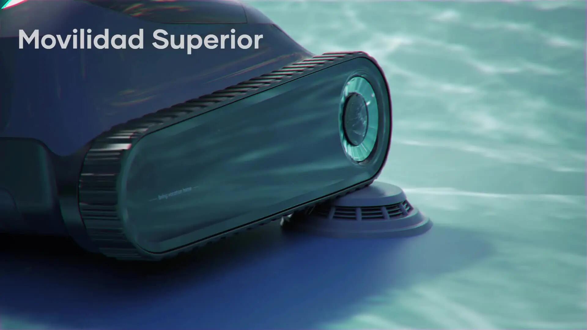 Robot limpiafondos AIPER Scuba S1 2026 para fondo y pared con autonomía de 180 min - 2