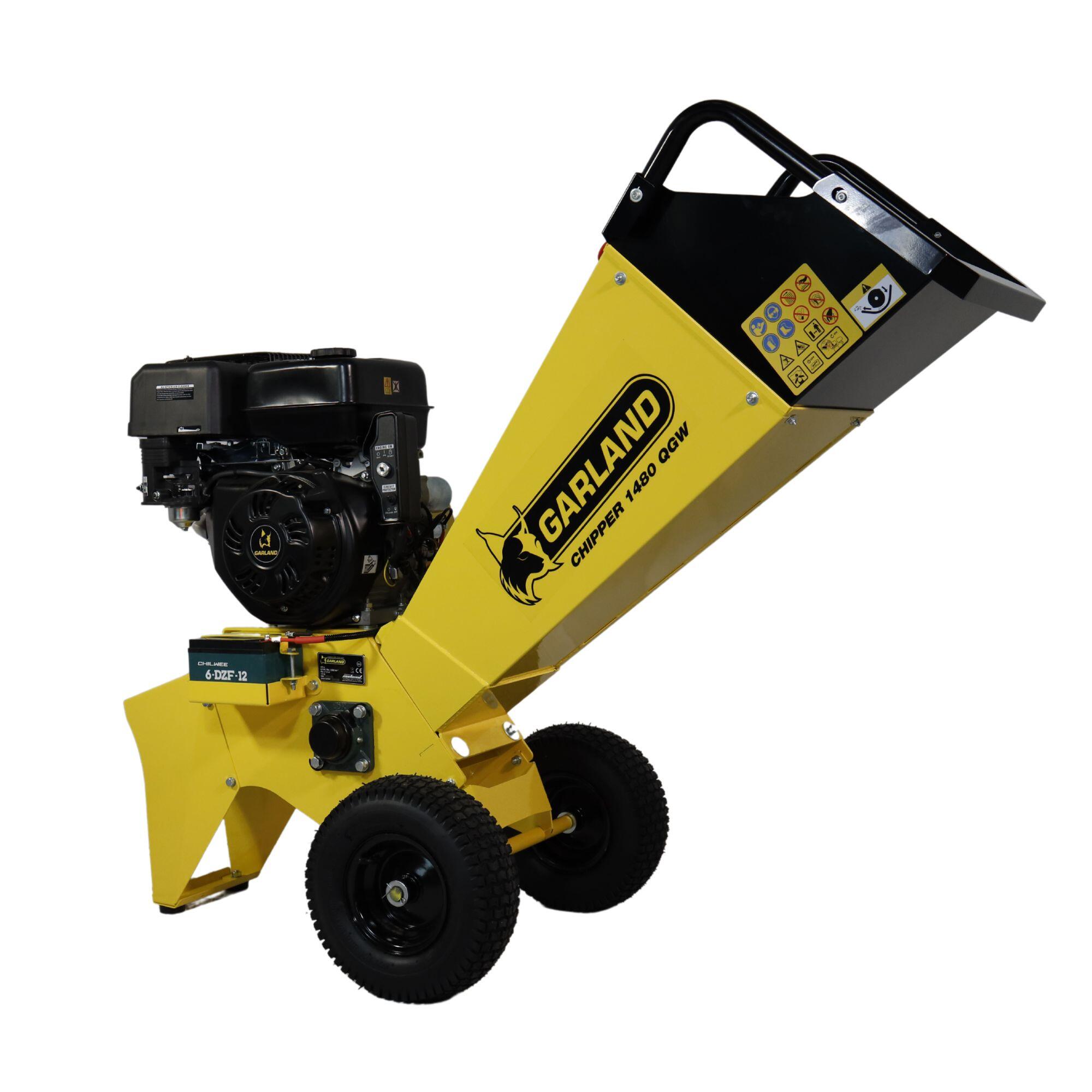 Biotriturador gasolina garland chipper 1480qgw-v23 420cc 120 mm diámetro corte