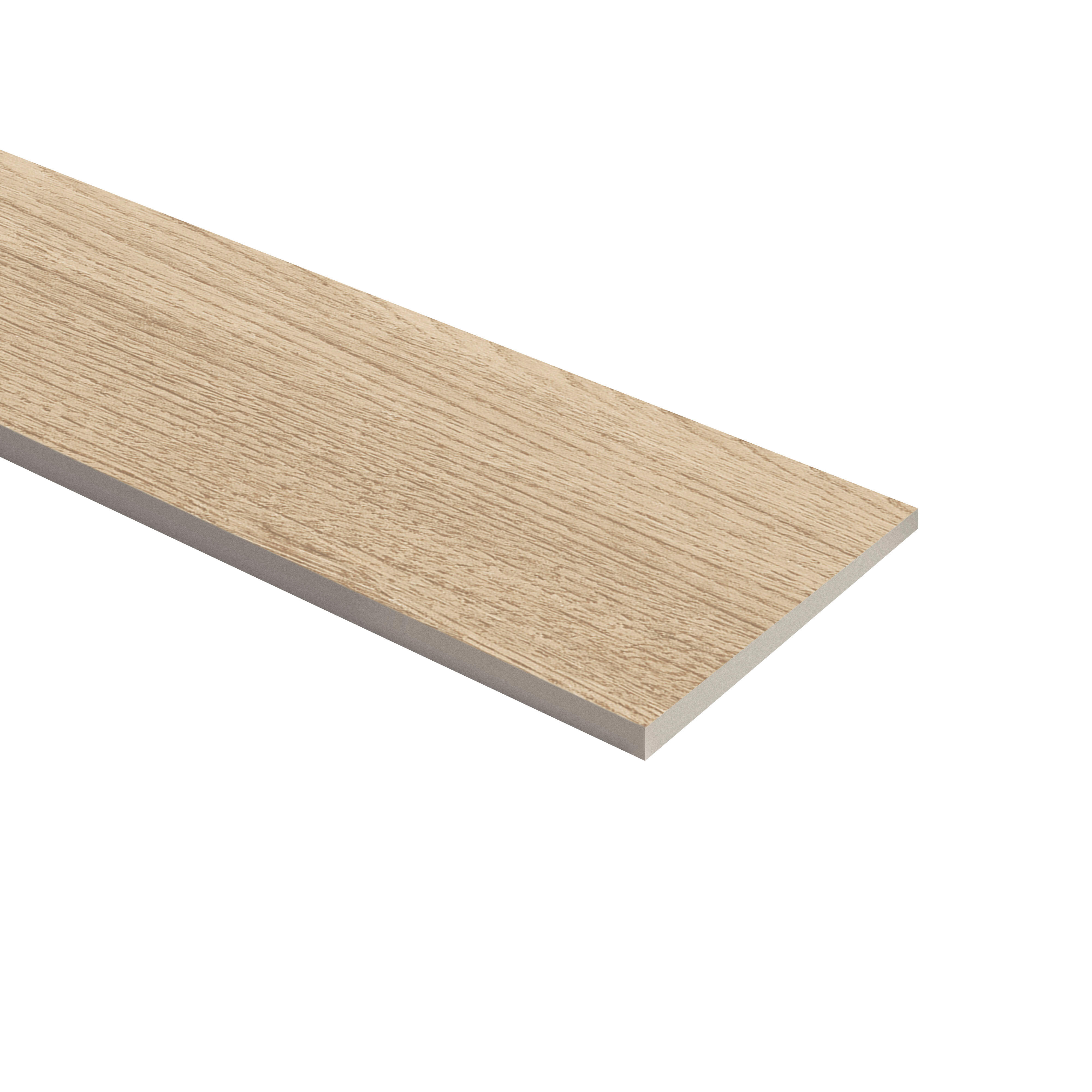 Pack de 4 Rodapiés porcelánico Tanzania 120x10 cm madera miel - 4