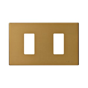 Placca Vimar Serie 8000 - 4 Moduli In Alluminio Bronzo Per Interruttori E Prese