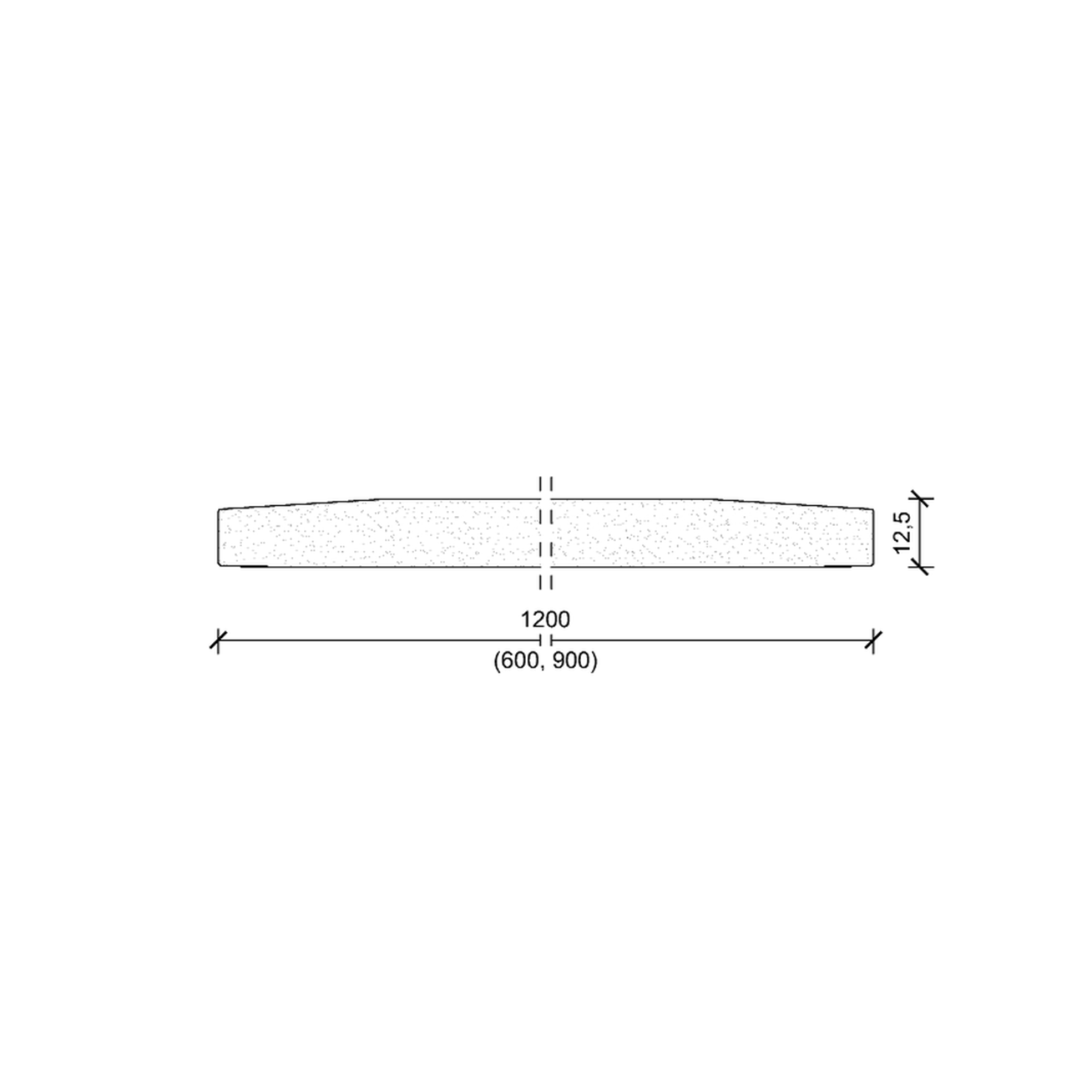 Płyta gipsowa GKB TYP A 3000 x 1200 x 12.5 mm Norgips - 3