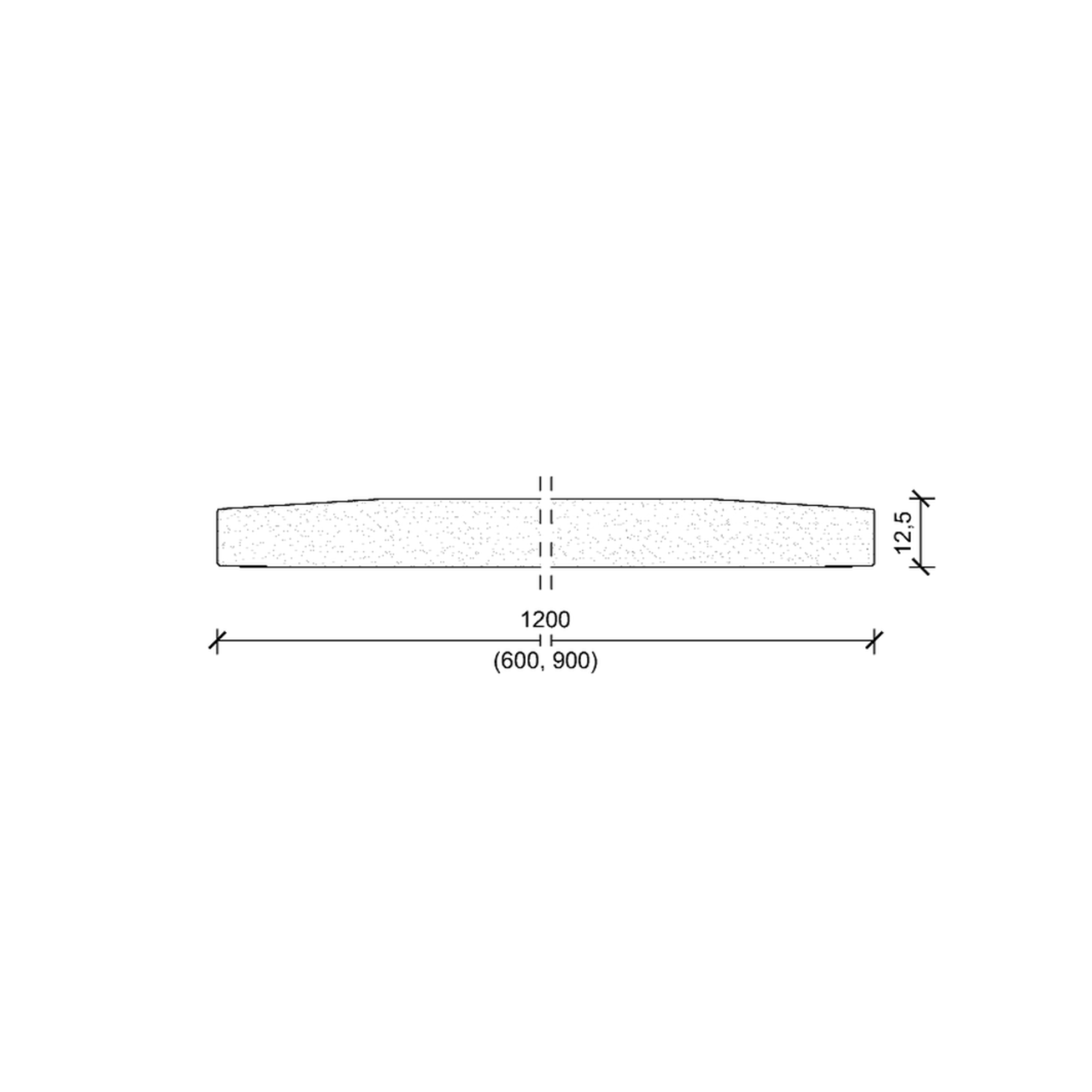 Płyta gipsowa GKB TYP A 2000 x 1200 x 12.5 mm Norgips - 3