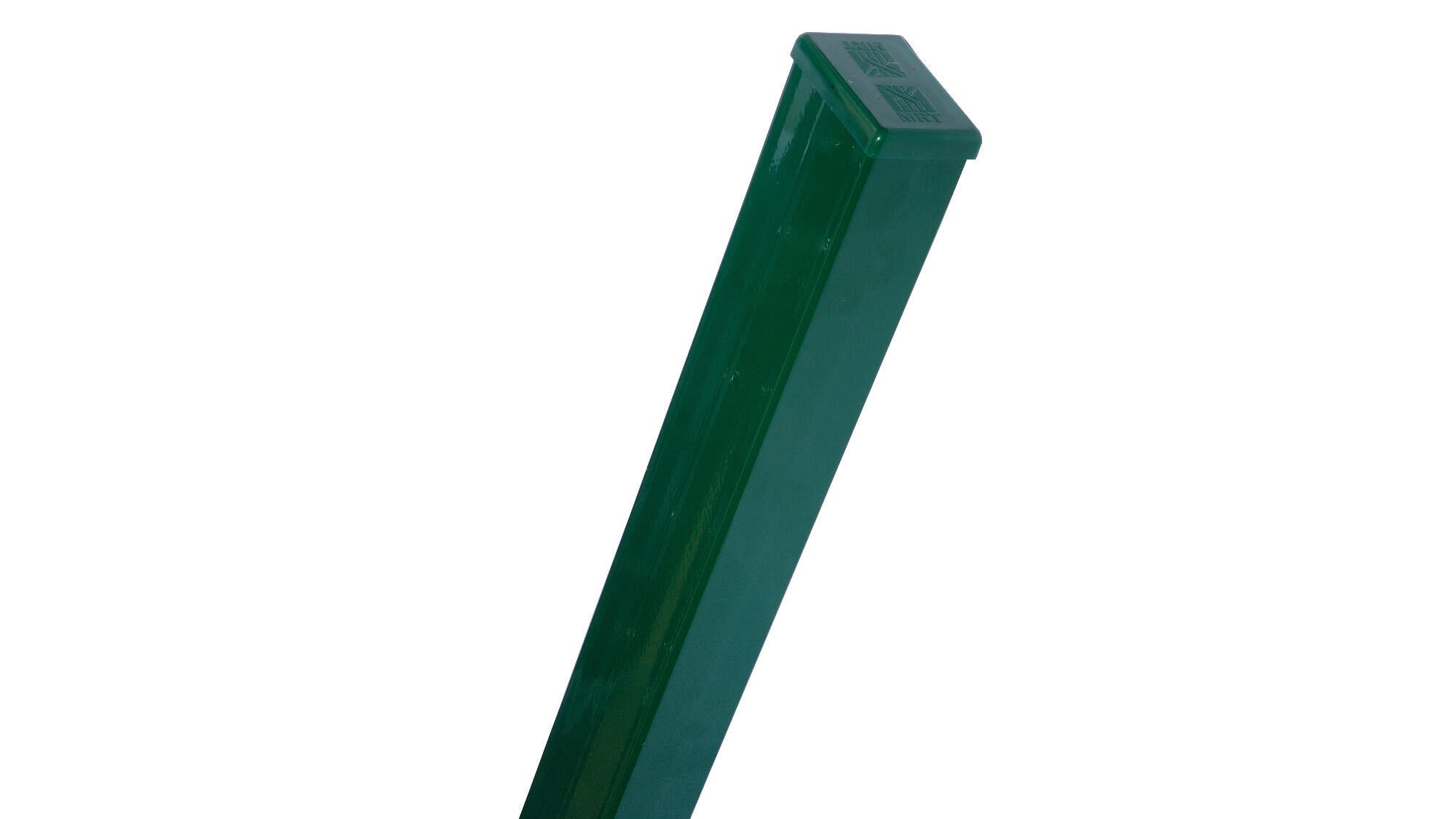 Poste de acero verde de 40mm y 235 cm - 4