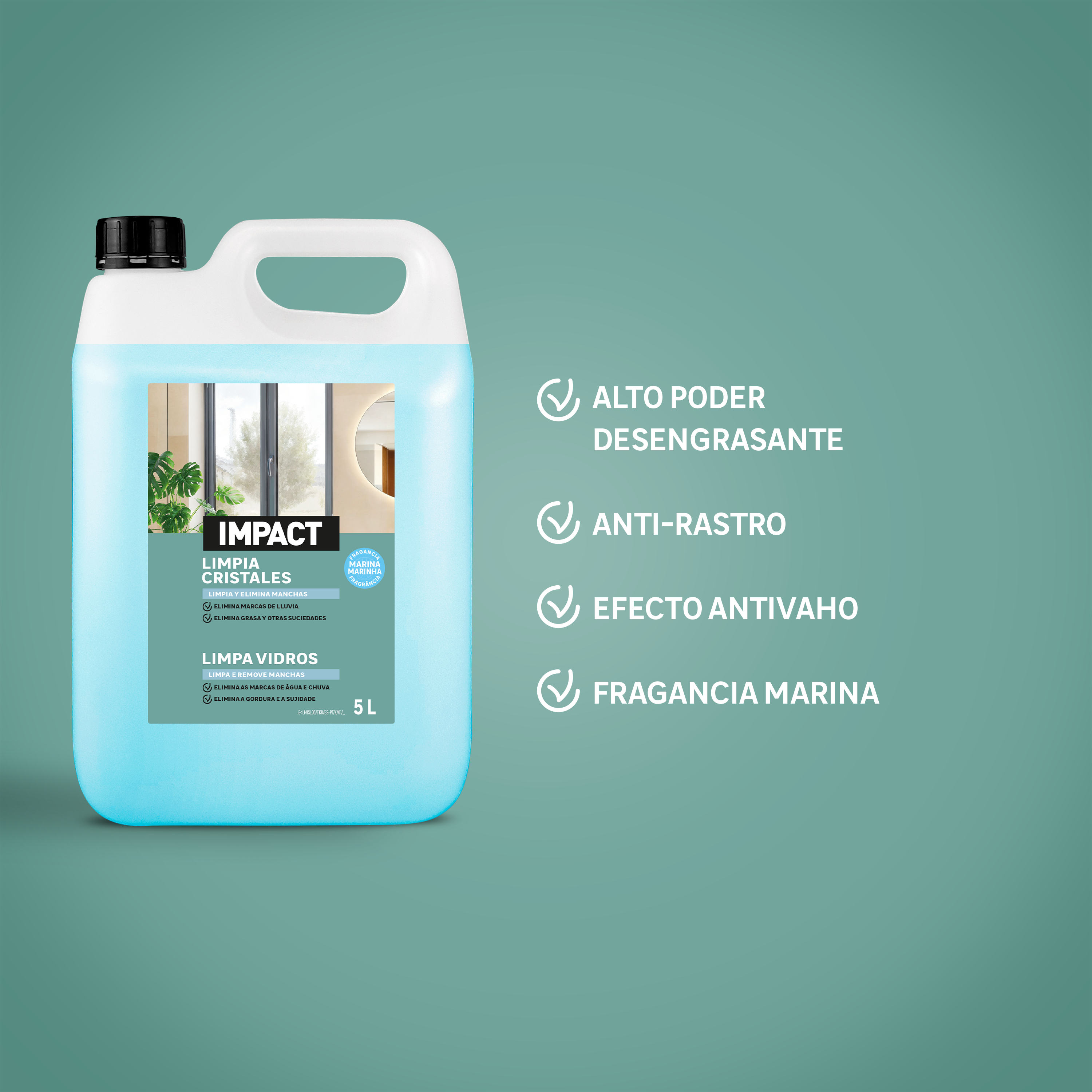 Limpiacristales IMPACT 5L - 3