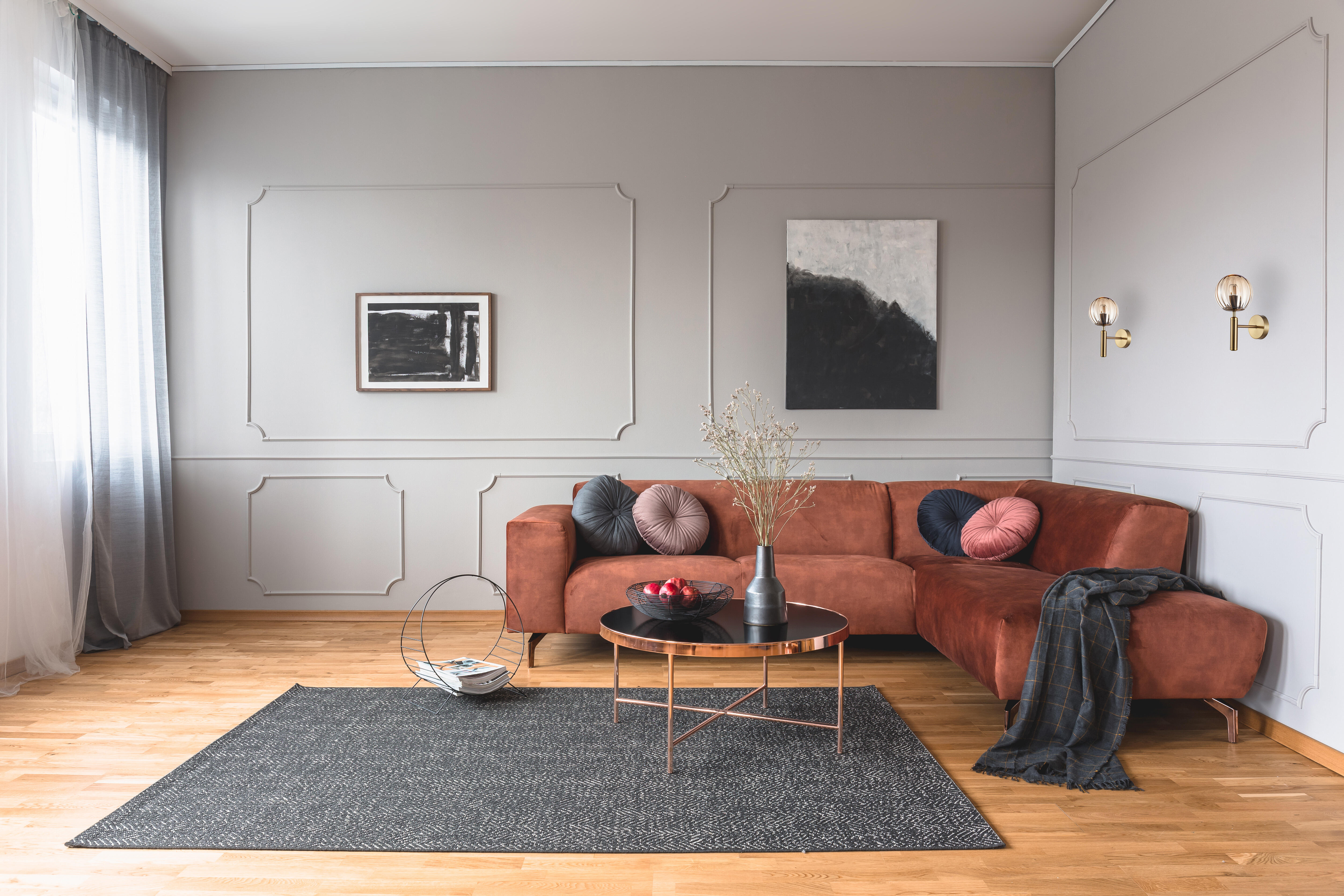 Kinkiet Ravena złoto-różowy E27 Italux - 2