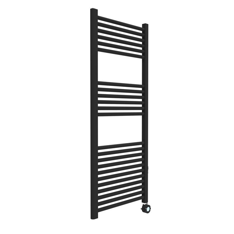 Termoarredo elettrico a fluido   500 W  nero L 50 x H 120 x P 3 cm - 2