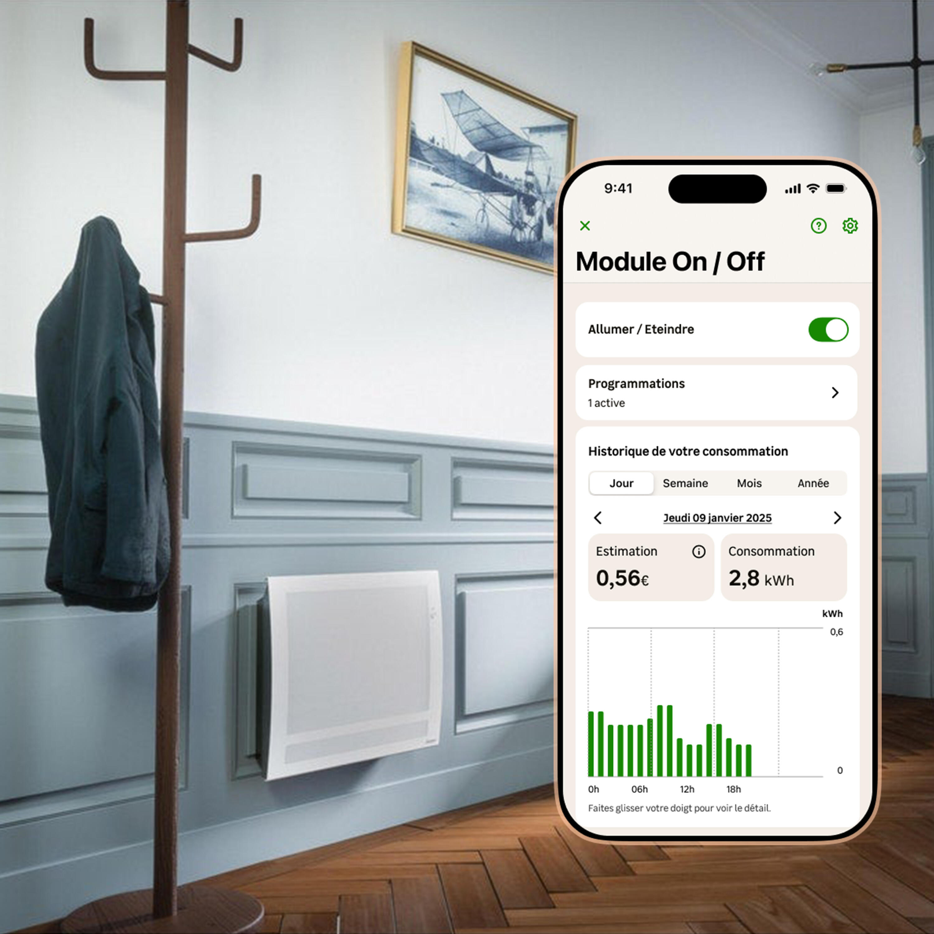Module connecté on/off radiateur et chauffe-eau, EQUATION - 3