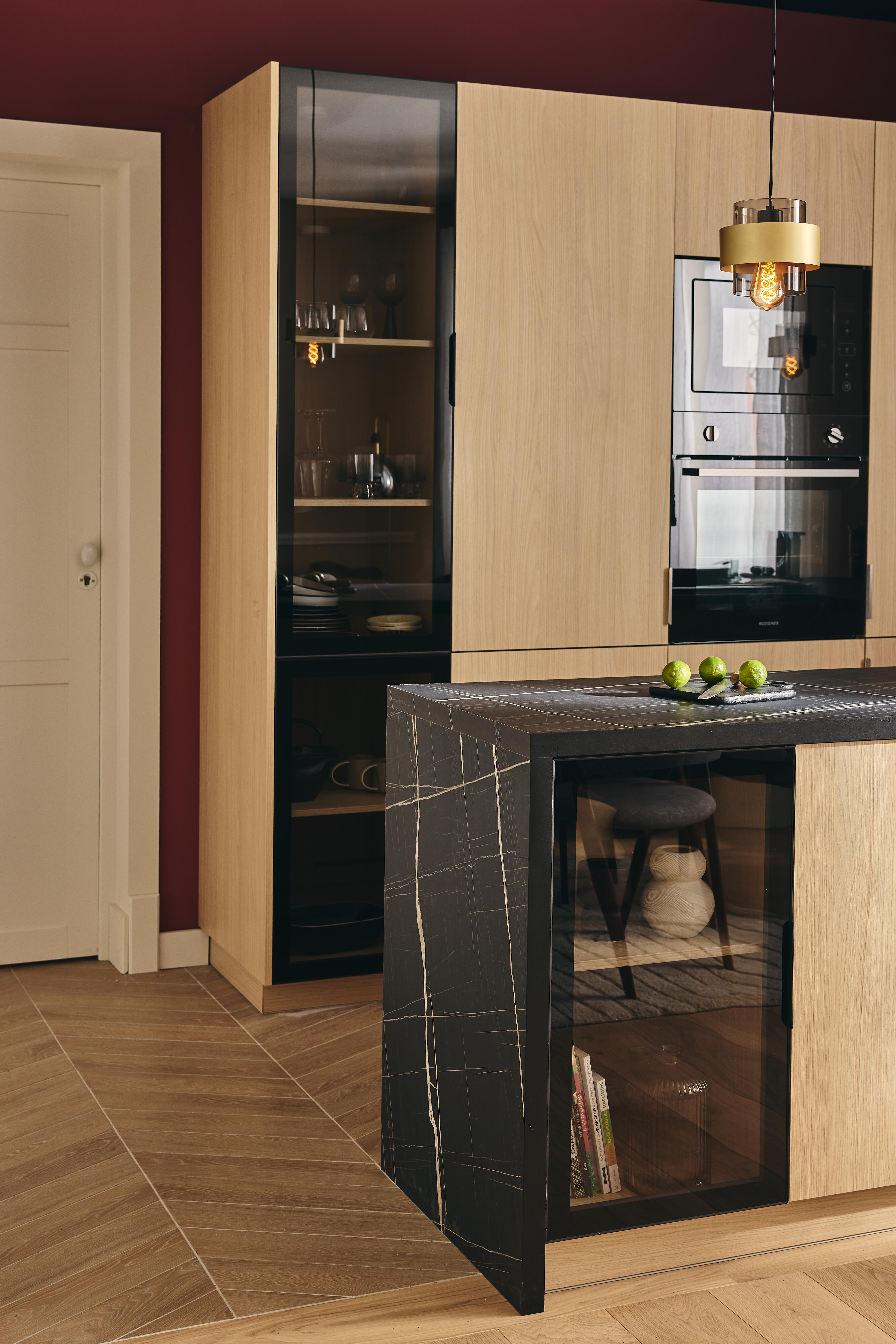 Frente de cajón de cocina Hudson roble claro H 12.8 x L 45 cm - 3