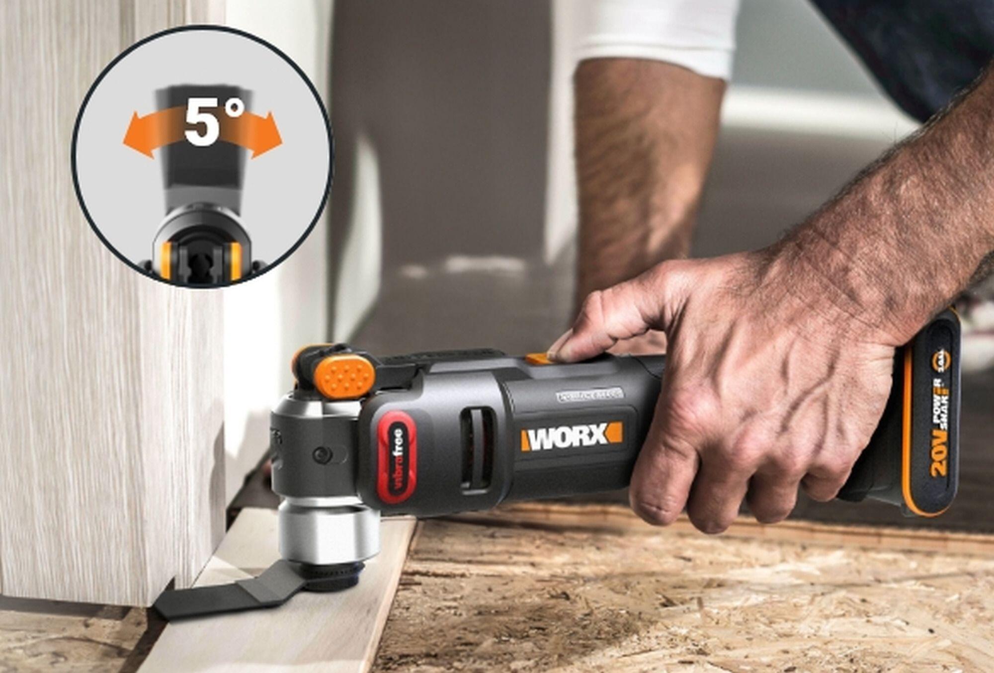 Multiherramienta eléctrica sin cable WORX de 2 ah - 9