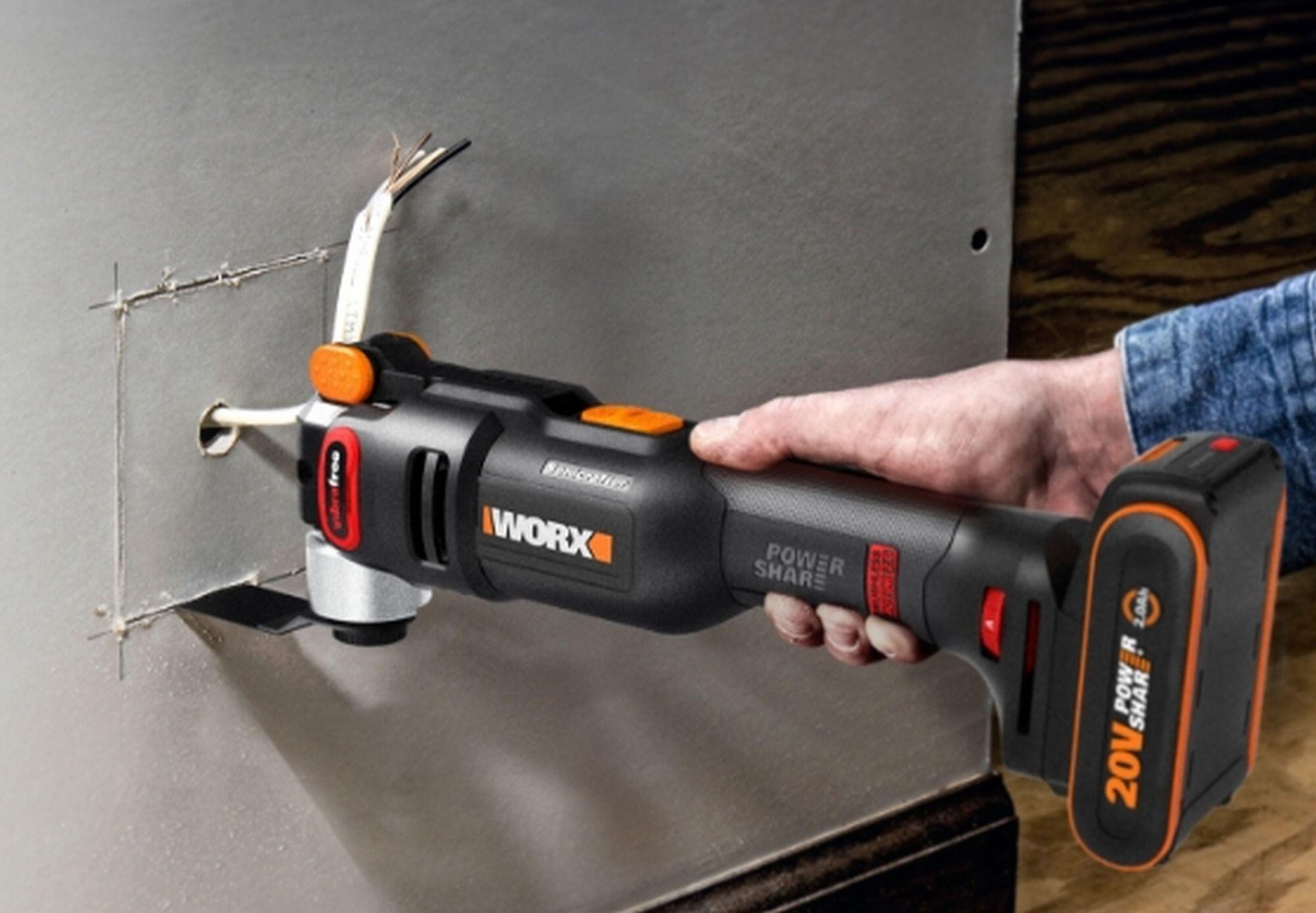 Multiherramienta eléctrica sin cable WORX de 2 ah - 2