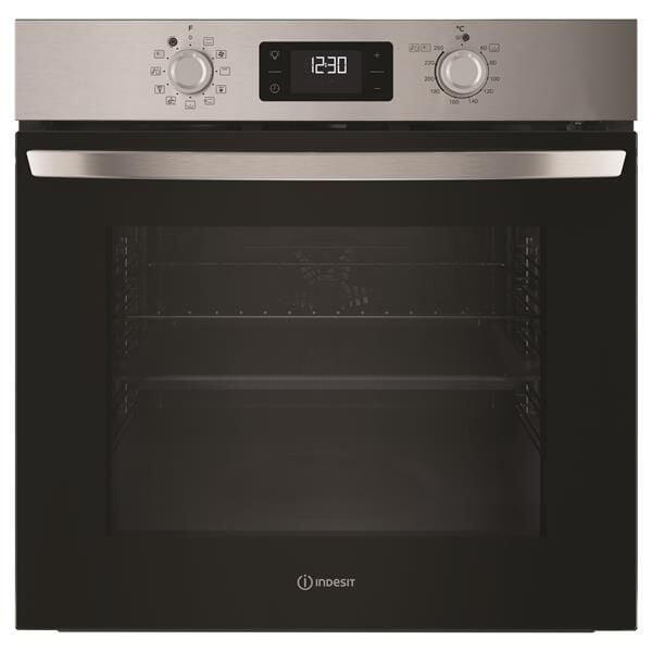 Four encastrable pyrolyse inox 71 L - IO278PX INDESIT