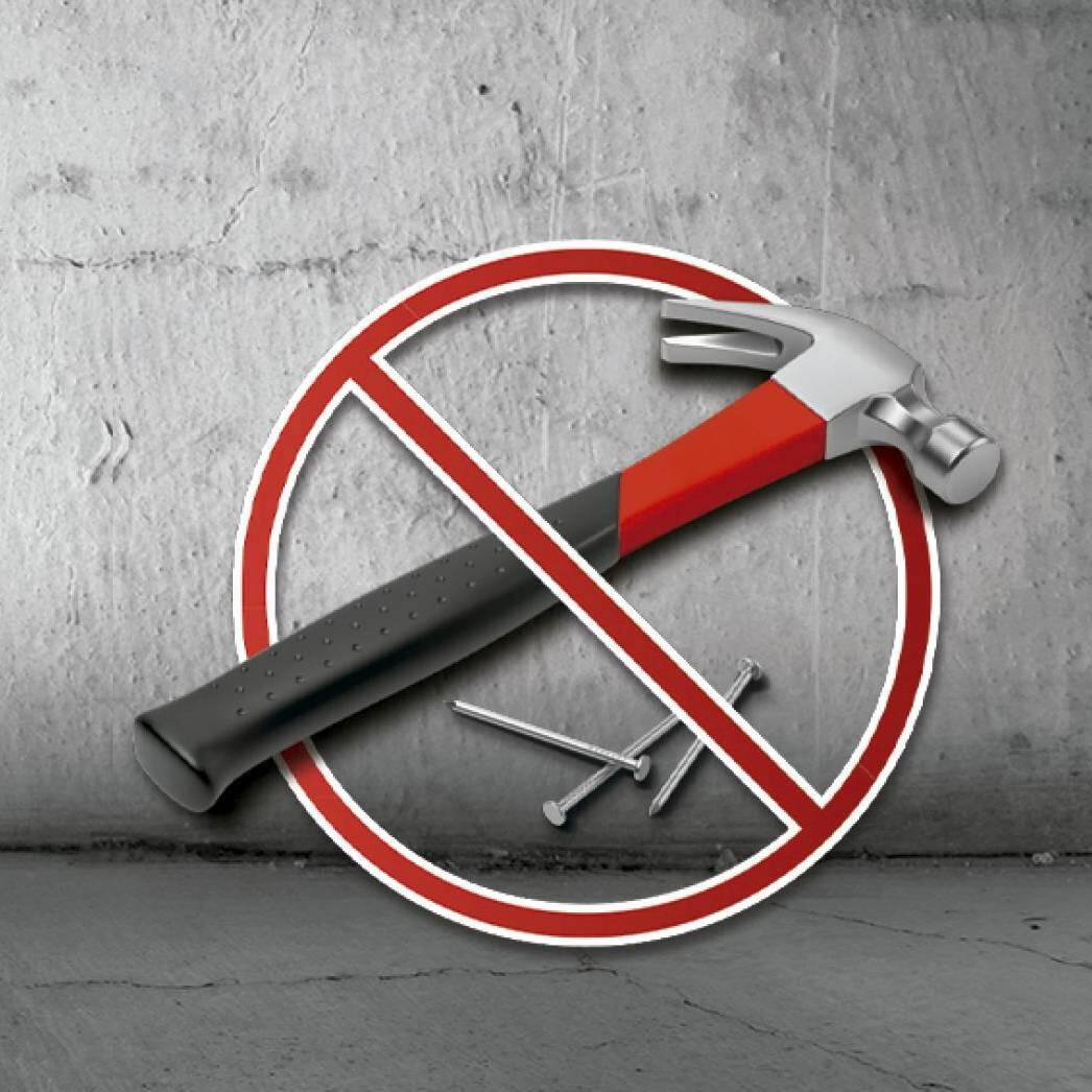 sin clavos fija mas pesados soudal obramat - 2