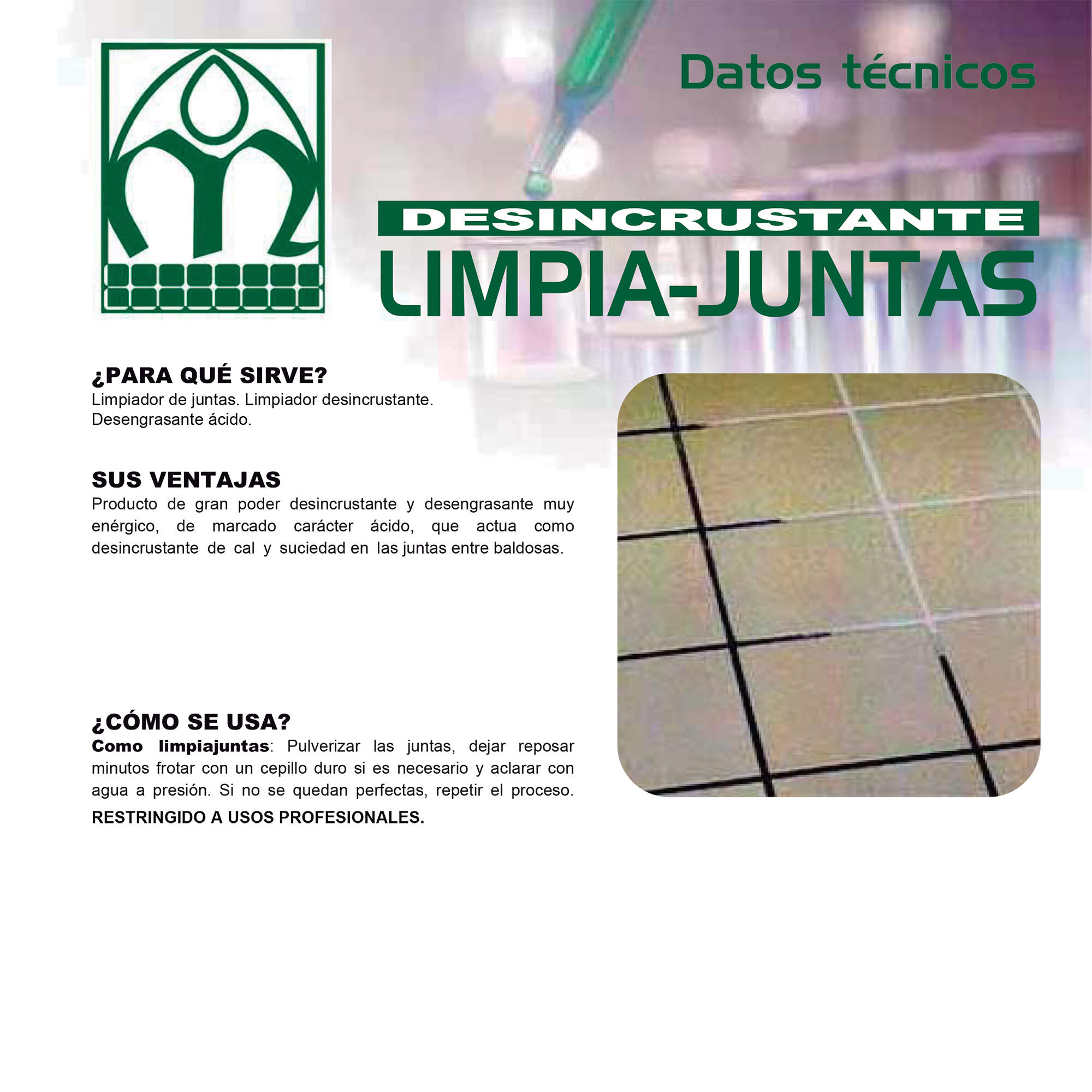 Limpiador perfume afrutado MONESTIR 750 ml para juntas - 3