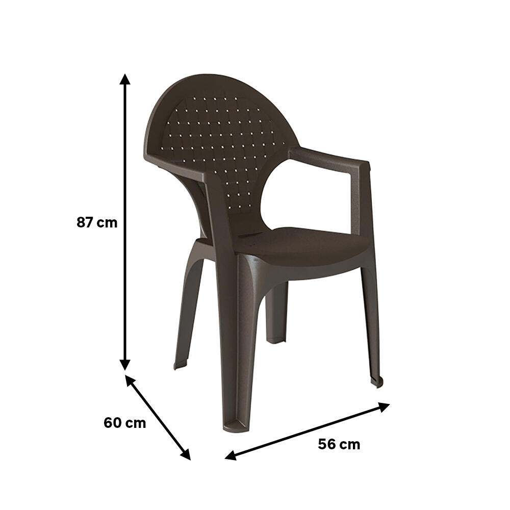 Cadeira de resina DREAM ALTO - 5