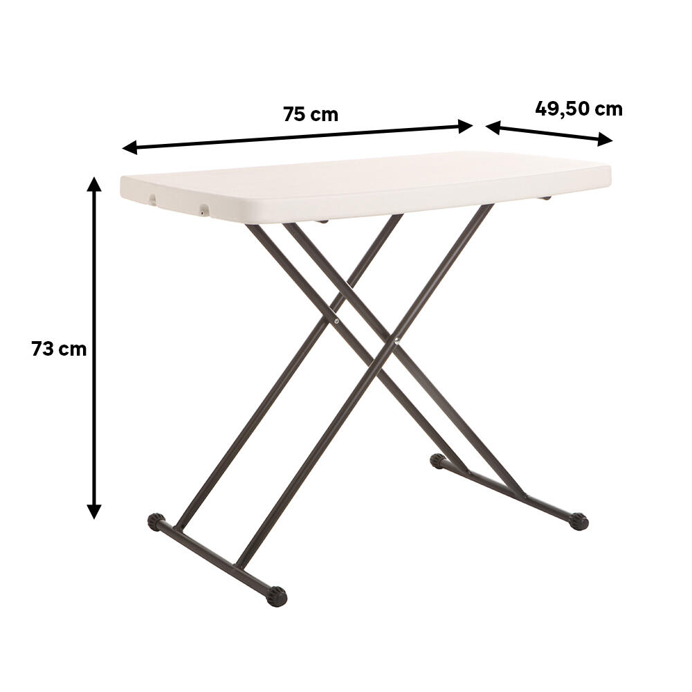 Mesa catering rectangular dobrável 76x50x73 cm Easy - 9