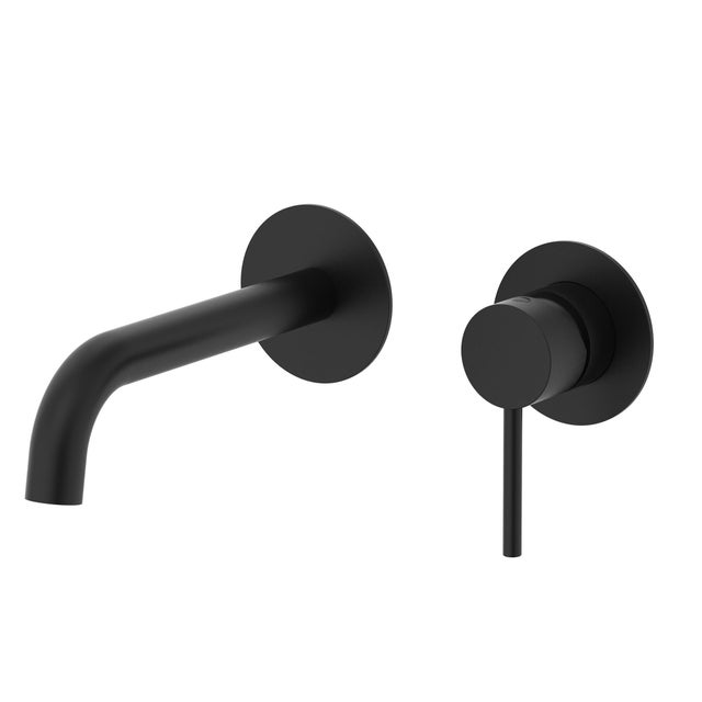 GRIFO DE LAVABO EMPOTRADO IRIS NEGRO MATE