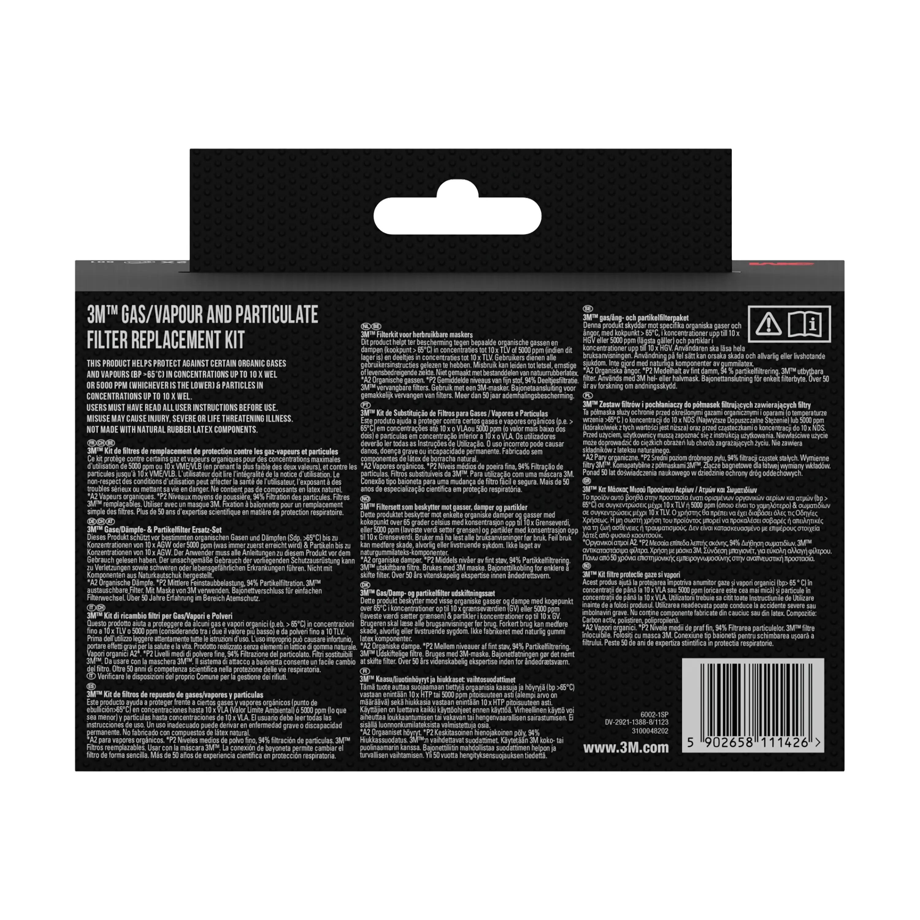 Filtro per maschera 3M 6002R - 16