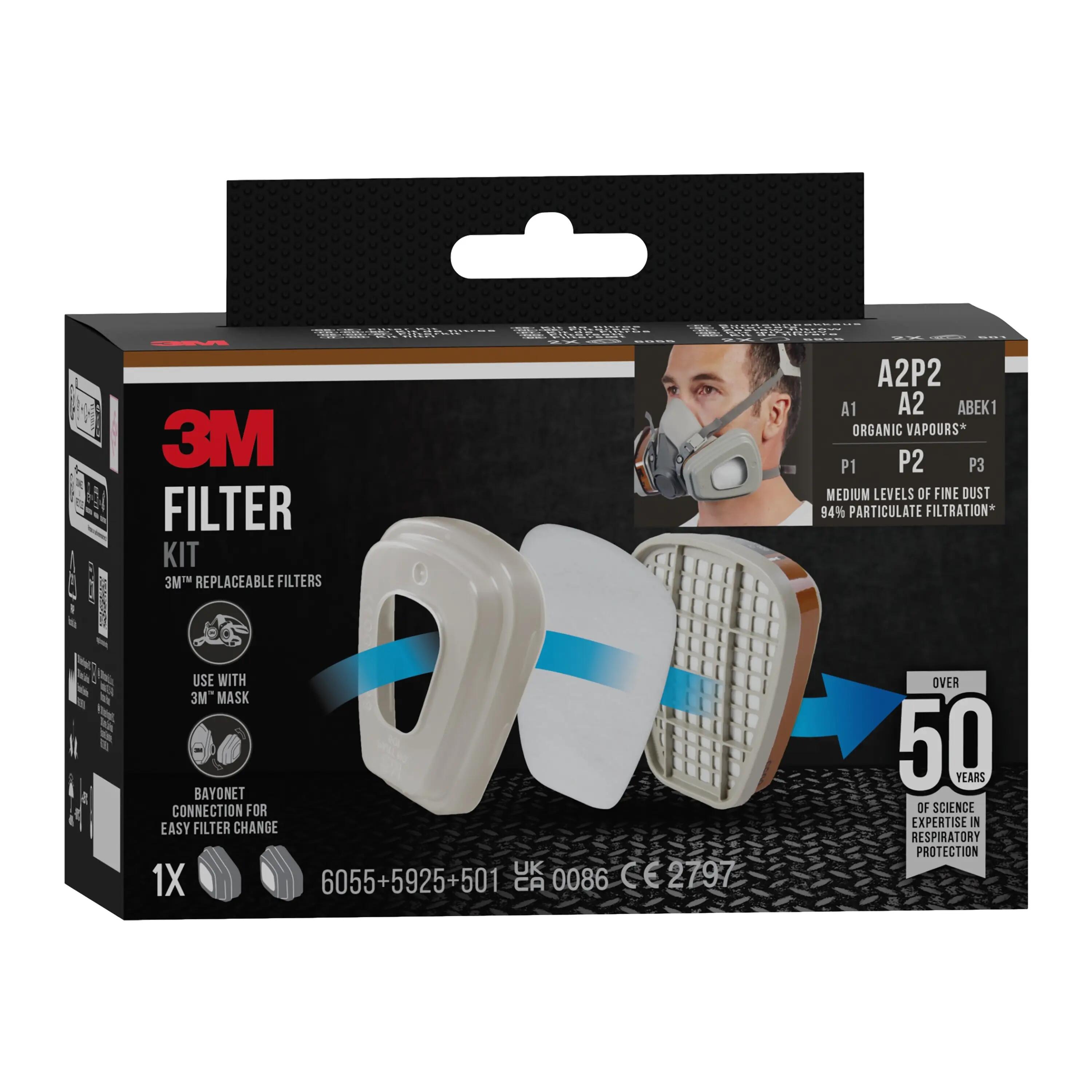 Filtro per maschera 3M 6002R - 14