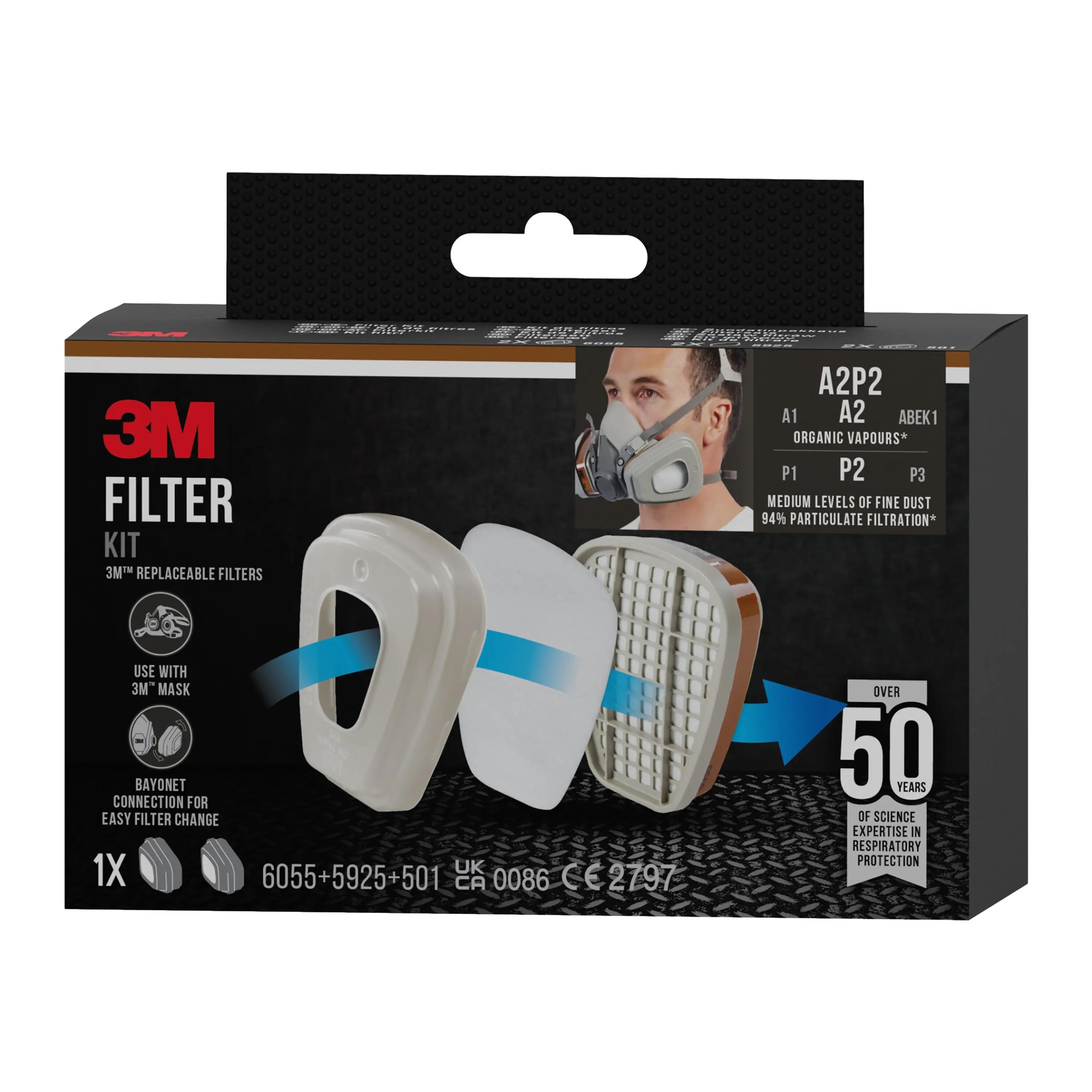 Filtro per maschera 3M 6002R - 13
