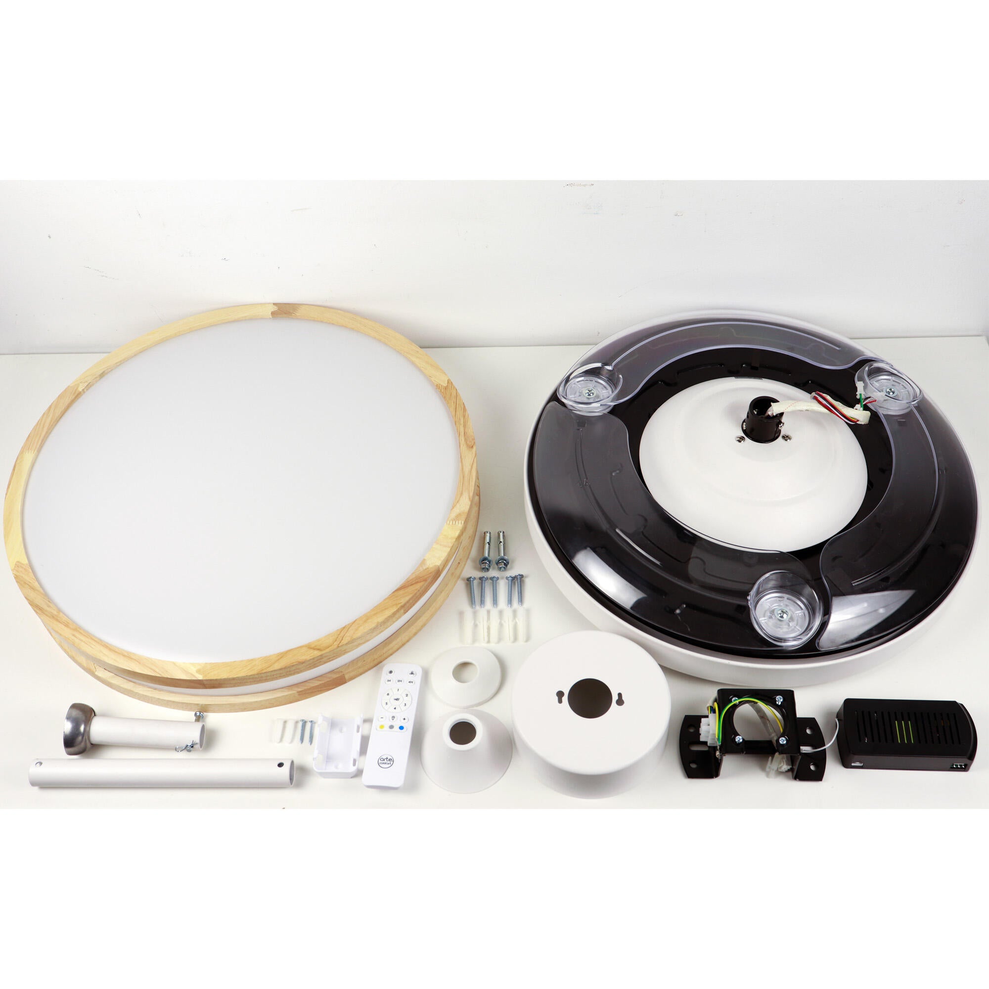 Ventilador de techo con luz silencioso DC 30W con mando ø122 cm Maca L ARTE CONFORT blanco luz CCT 4 aspas| 6 velocidades| modo verano/invierno| brisa| recomendado de 13 a 20m² - 3