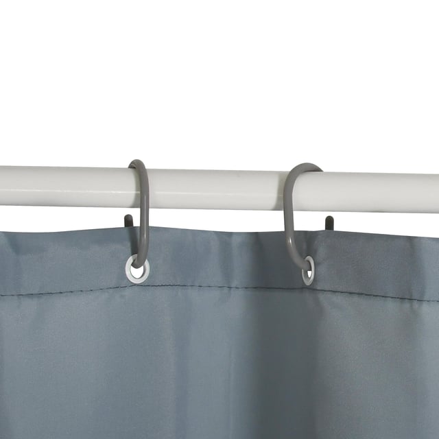 CORTINA DE BAÑO POLIESTER RIDEAU 120X200CM ANTRACITA