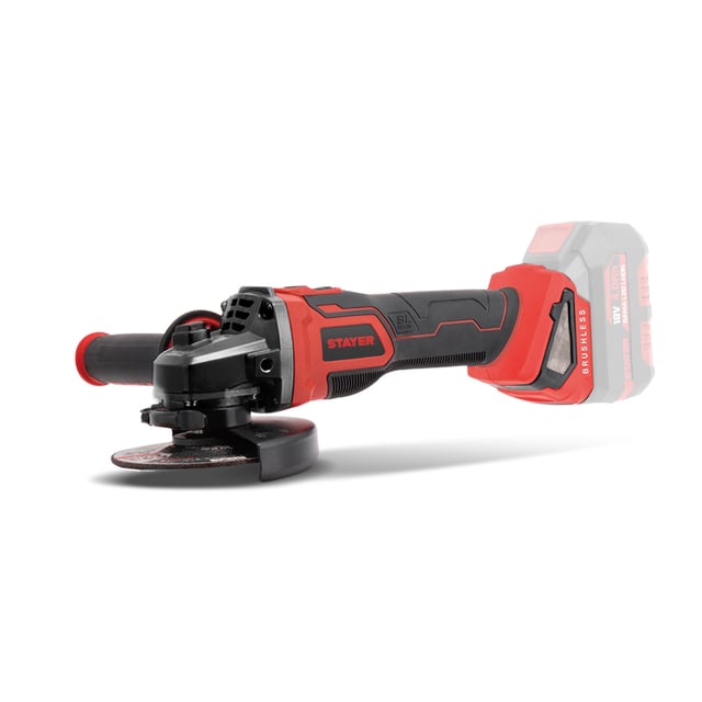 AMOLADORA BATERÍA STAYER AGBX L20 18V 115MM BRUSHLESS