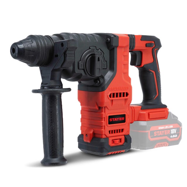 MARTILLO COMBINADO BATERÍA BRUSHLESS STAYER HDB COMPACT L20 18V 2.8J