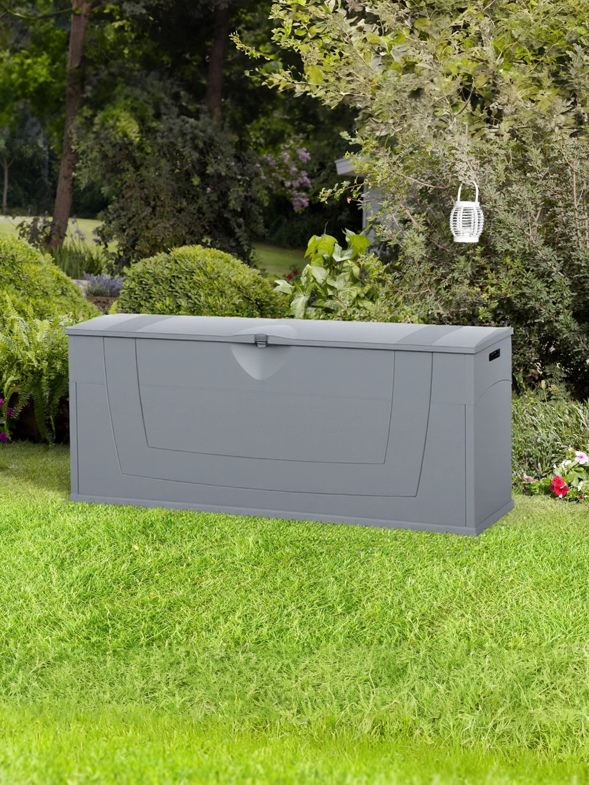 Arcón de resina para interior KIS Karisma 119 x 58 x 40 cm y capacidad de 200 L - 2