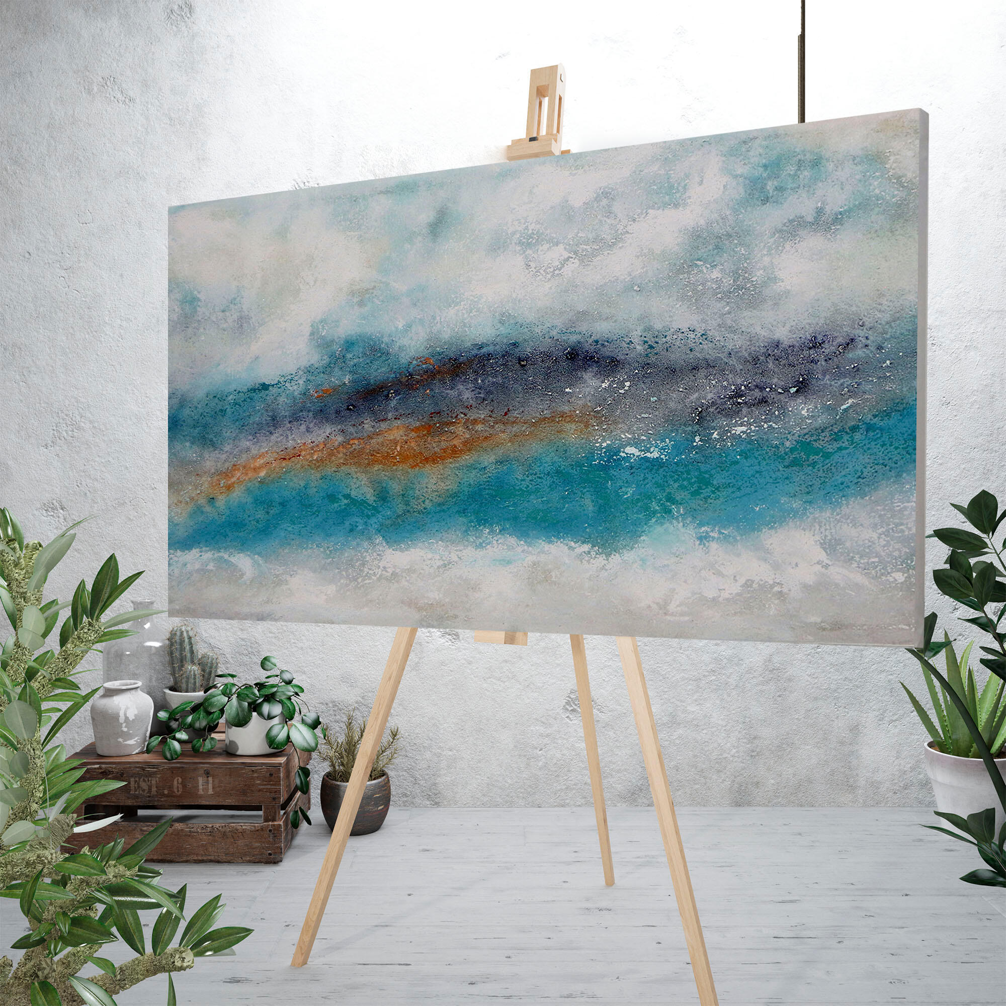 Cuadro decorativo Capella 60x150 cm - 6
