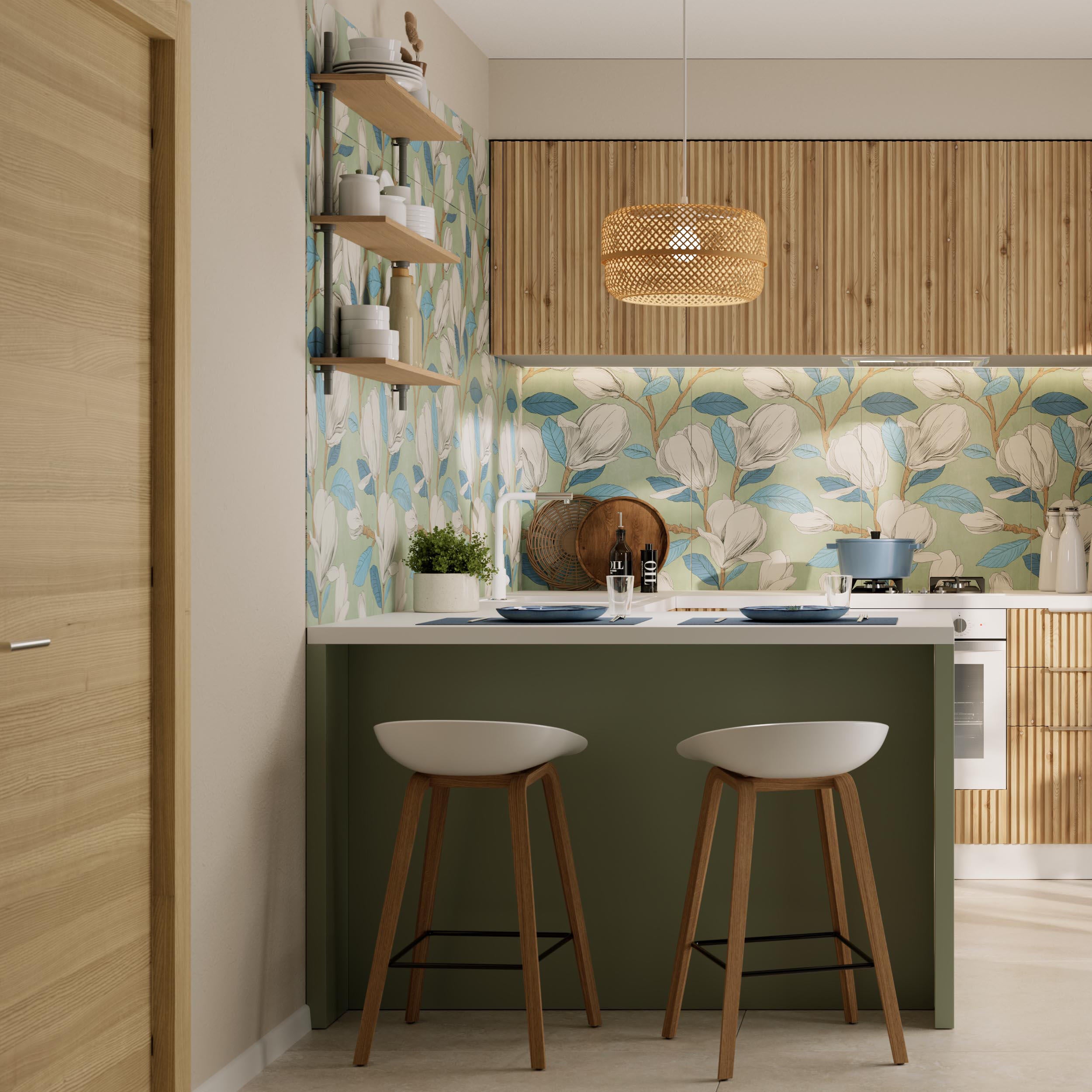 Lámpara de techo colgante de hierro beige 1 luz E27 Palanga INSPIRE 38 cm y 120 metros de alto - 12