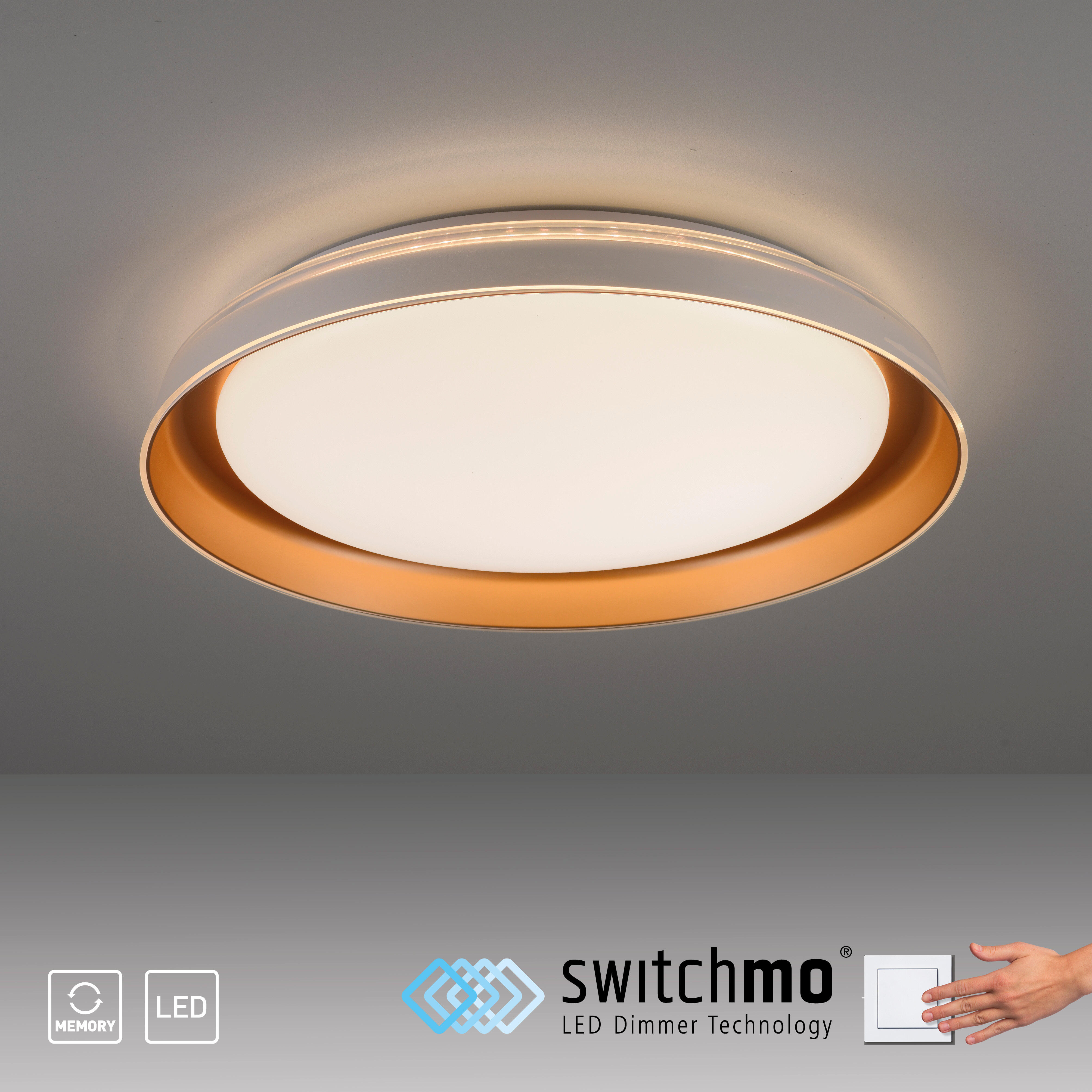 Plafón SATI módulo LED D.43 blanco 43 cm blanco | Leroy Merlin