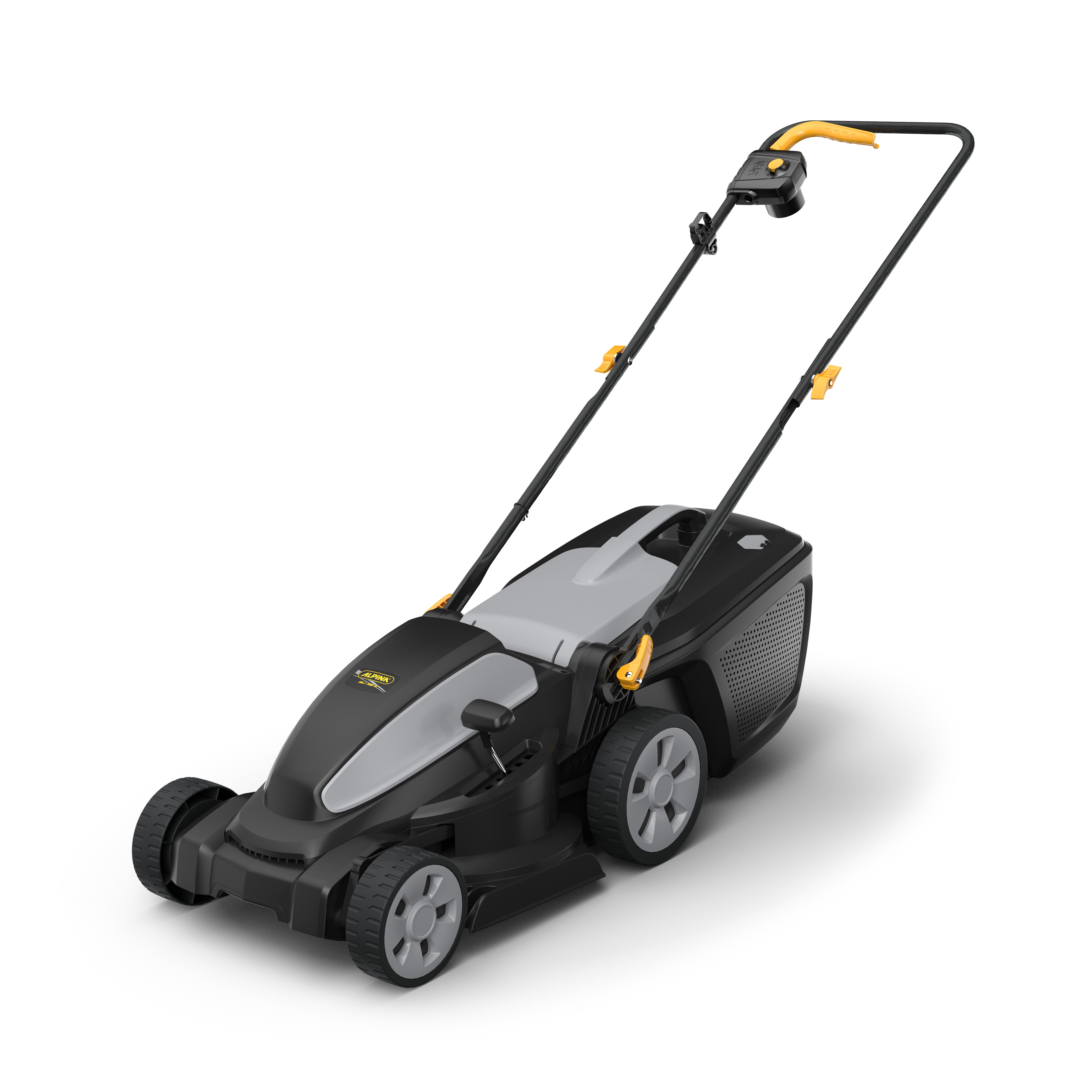 Cortacésped eléctrico alpina 34 cm 1200w 34 cm ancho de corte
