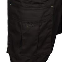 BERMUDA MULTIBOLSILLOS ELASTICA NEGRA TALLA 42 VELILLA 103010S - 4