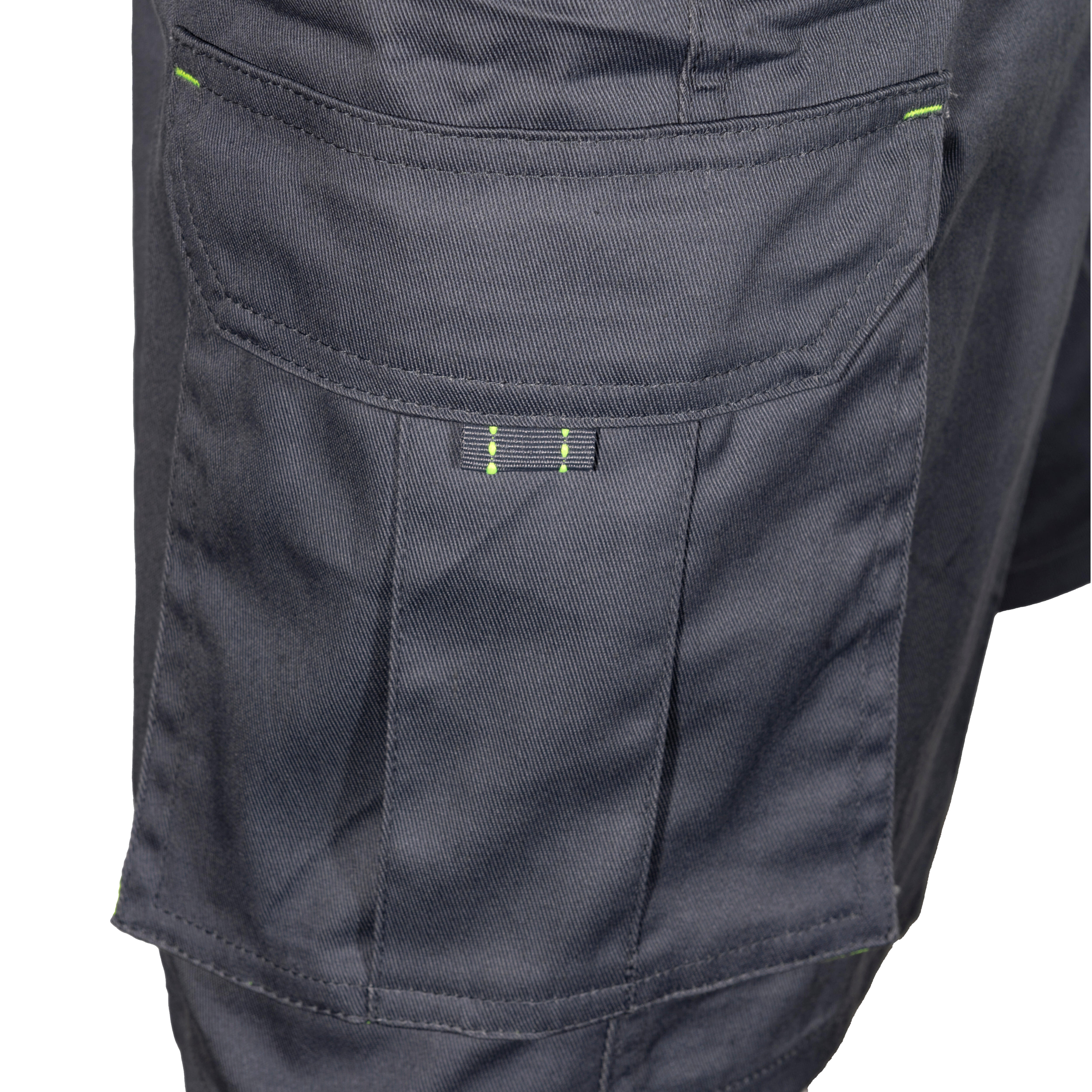 BERMUDA MULTIBOLSILLOS REFORZADA GRIS TALLA 40 VELILLA 103007 - 4