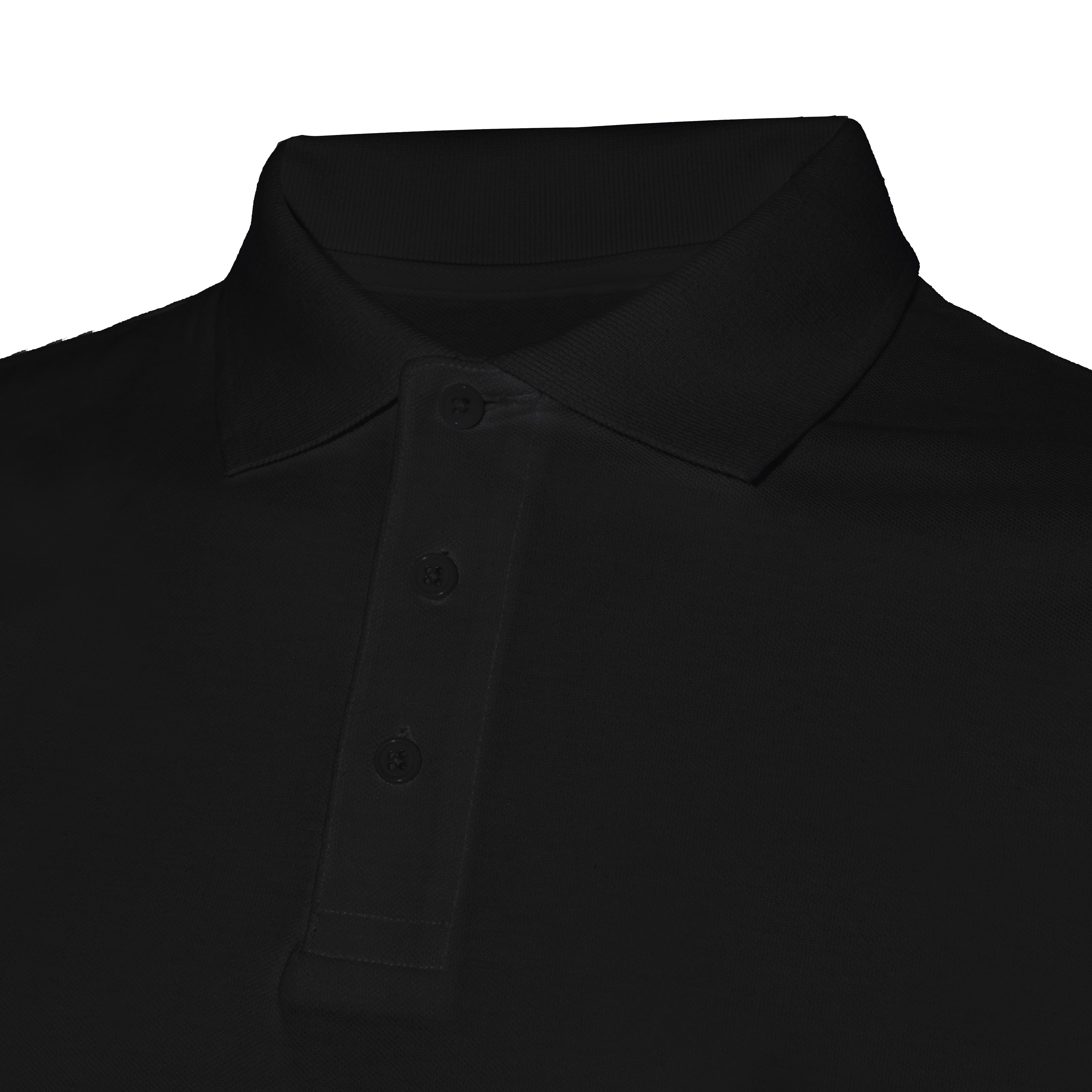 POLO MANGA CORTA NEGRO TALLA XL VELILLA 105502 - 3