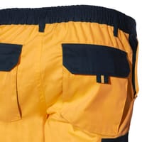 BERMUDA MULTIBOLSILLOS ALTA VISIBILIDAD NARANJA TALLA M - 7