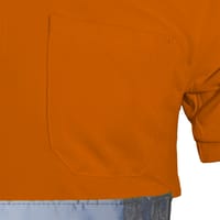 POLO MANGA CORTA ALTA VISIBILIDAD AZUL-NARANJA TALLA L VELILLA - 3