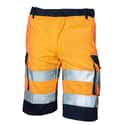 BERMUDA MULTIBOLSILLOS ALTA VISIBILIDAD NARANJA TALLA M - 1