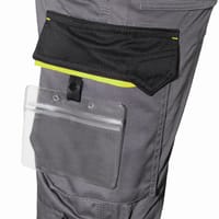 PANTALON DE TRABAJO MULTIBOLSILLOS GRIS TALLA S DELTA PLUS MCPA2STR - 4
