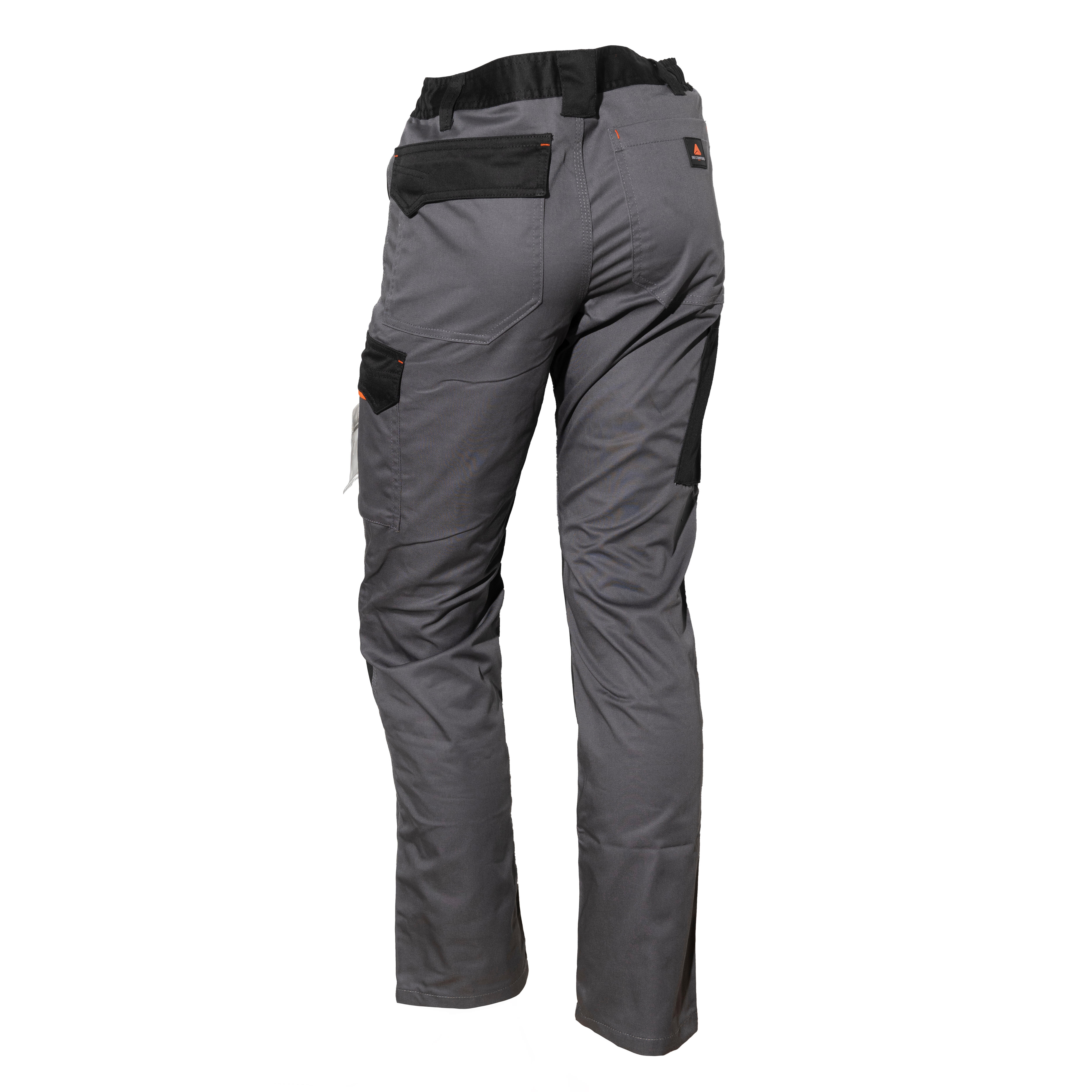 PANTALON DE TRABAJO MULTIBOLSILLOS GRIS TALLA S DELTA PLUS M2PA3 - 6