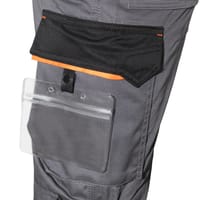 PANTALON DE TRABAJO MULTIBOLSILLOS GRIS TALLA S DELTA PLUS M2PA3 - 5