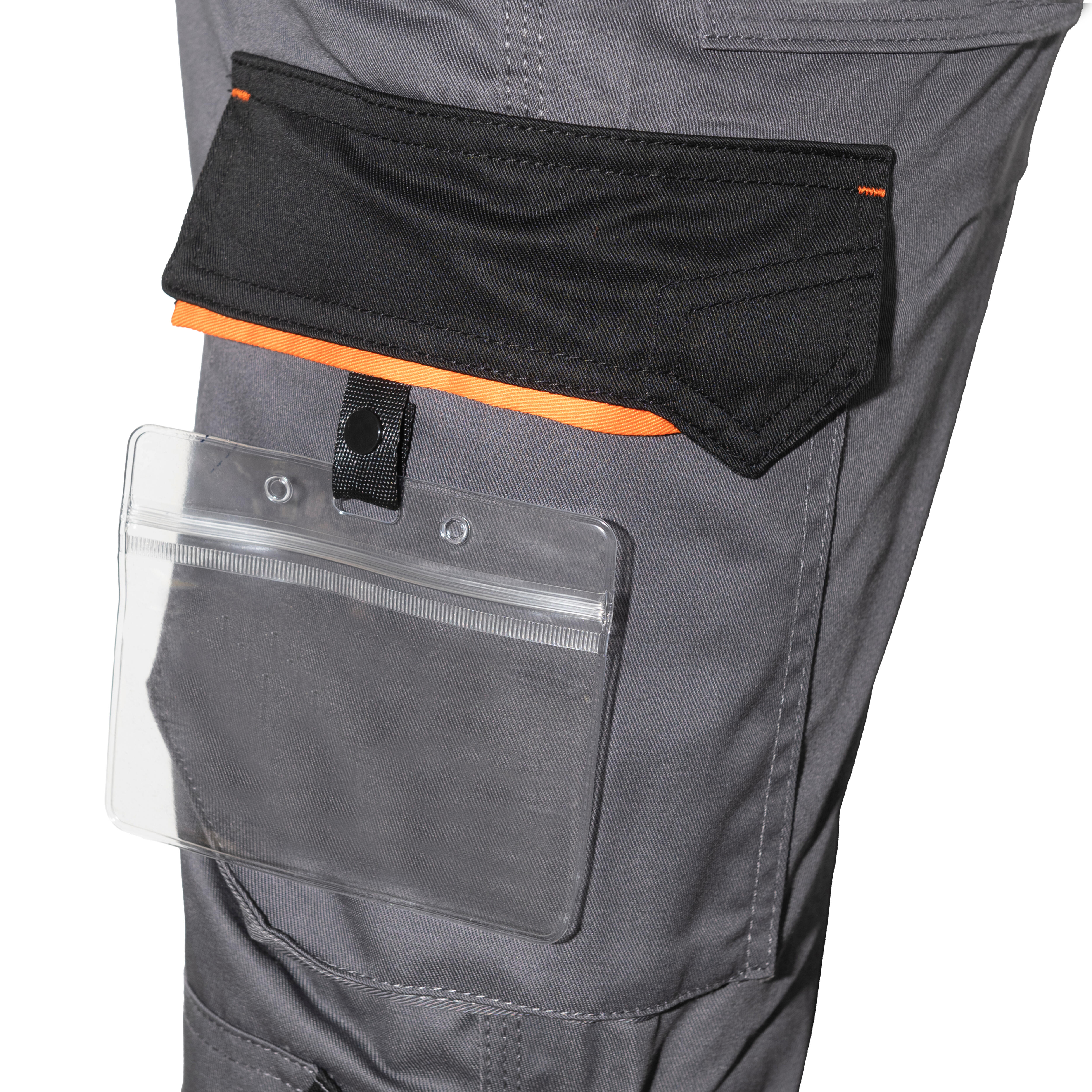 PANTALON DE TRABAJO MULTIBOLSILLOS GRIS TALLA S DELTA PLUS M2PA3 - 5